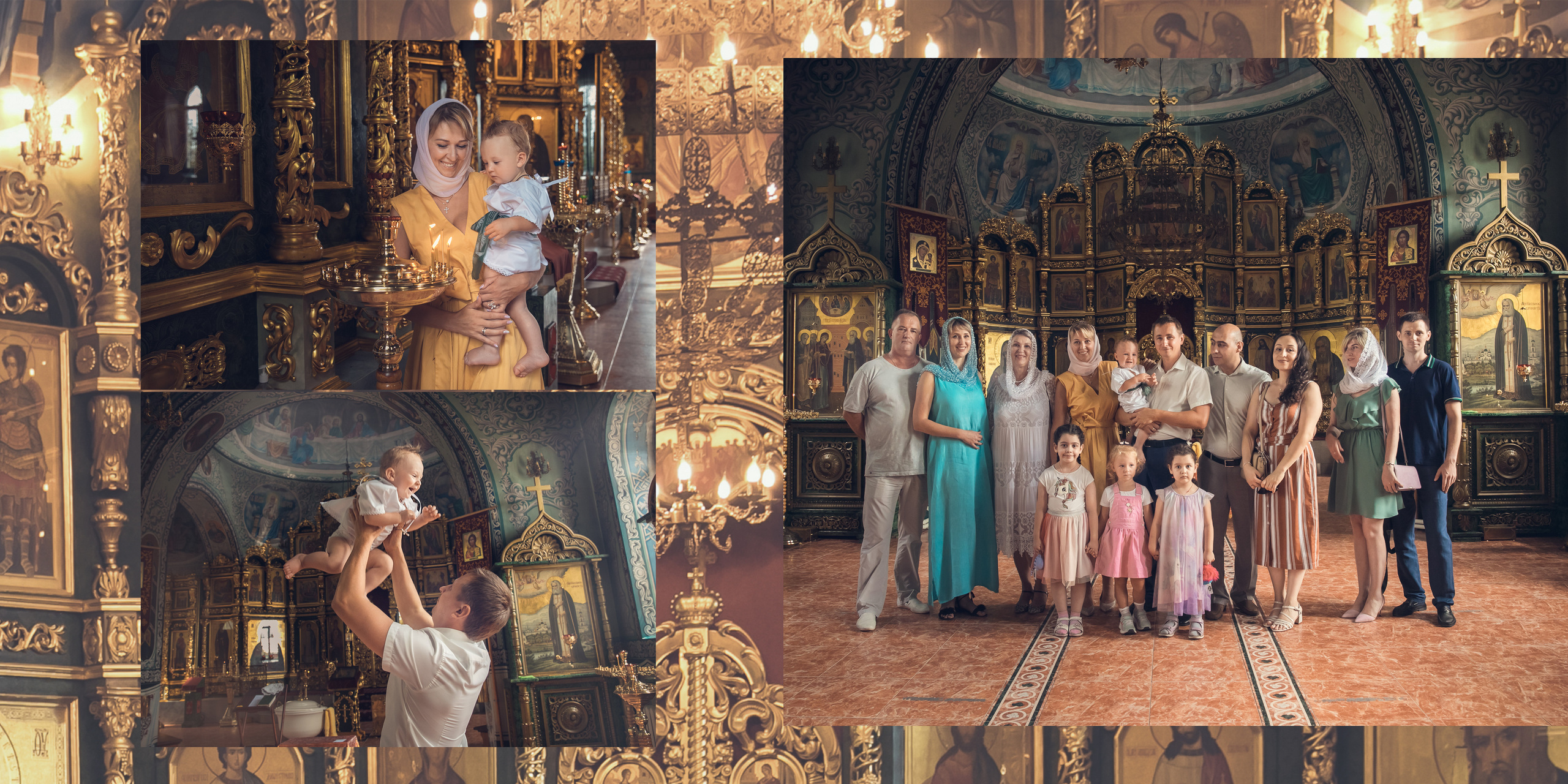 Таинство Крещения в Ростове. Семейный и детский фотограф в Ростове-на-Дону