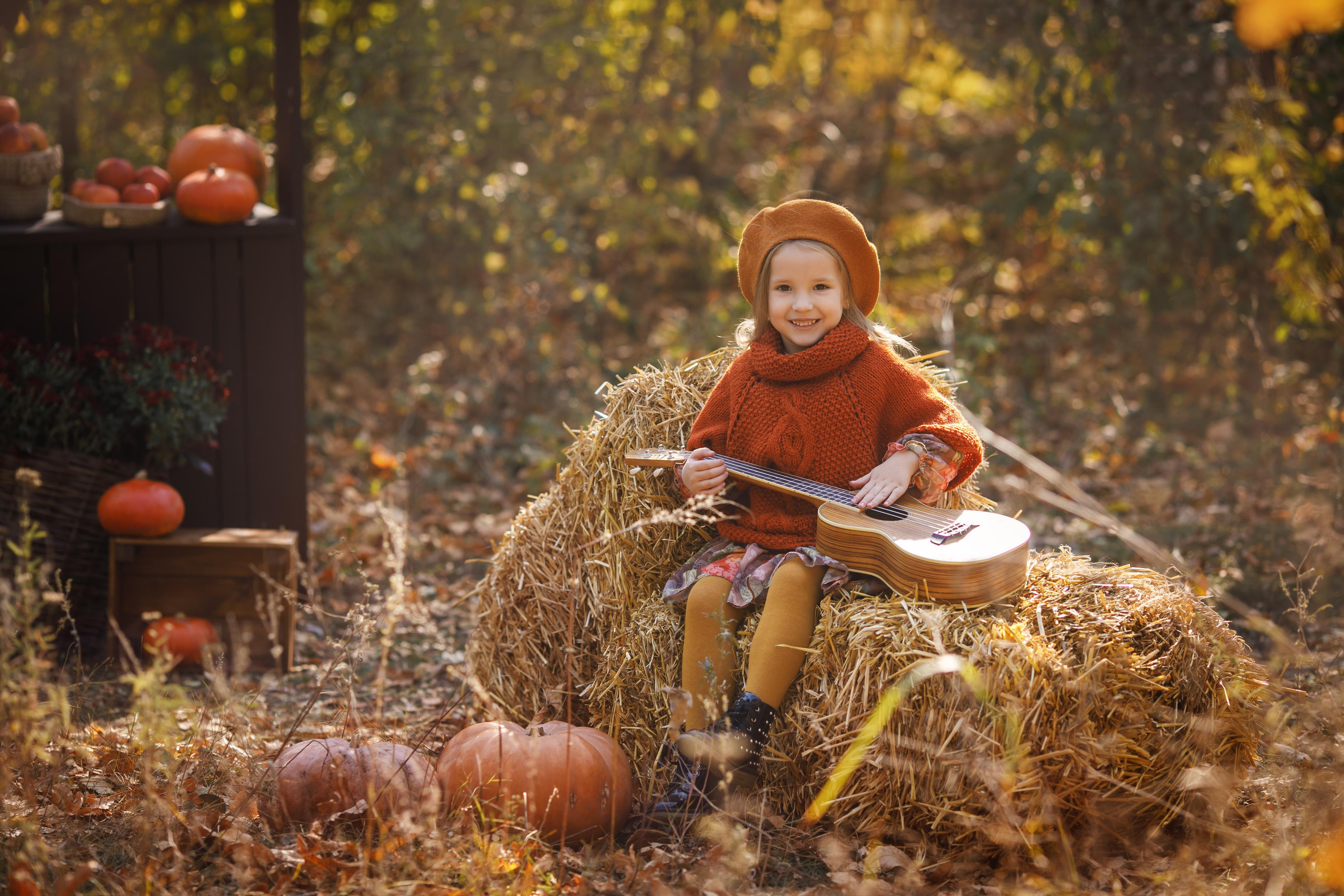 Яркие осенние сестрички. Семейный и детский фотограф в Ростове-на-Дону
