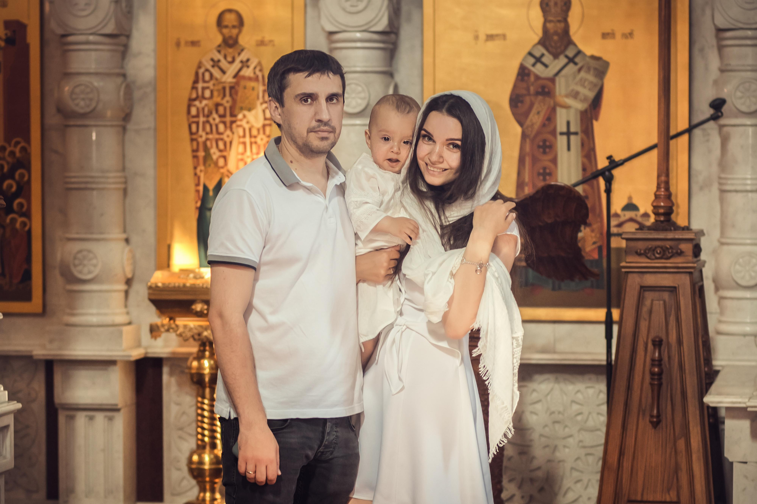 Таинство Крещения в Старо-Покровском Храме. Семейный и детский фотограф в Ростове-на-Дону