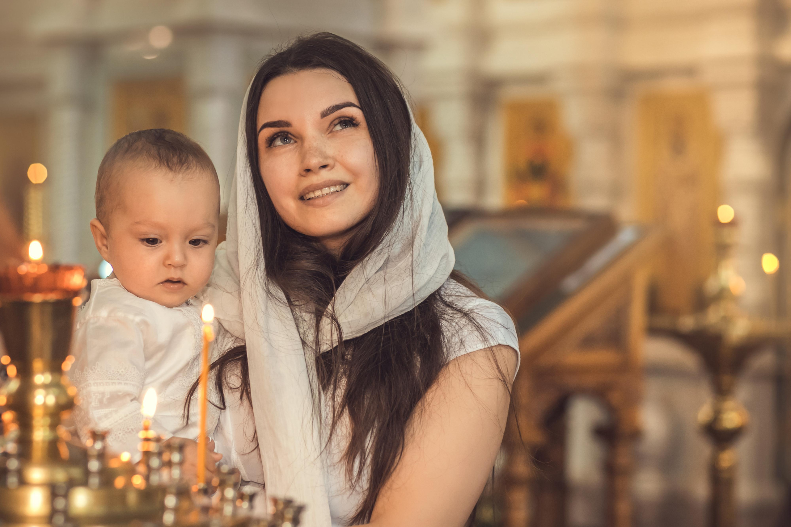Таинство Крещения в Старо-Покровском Храме. Семейный и детский фотограф в Ростове-на-Дону