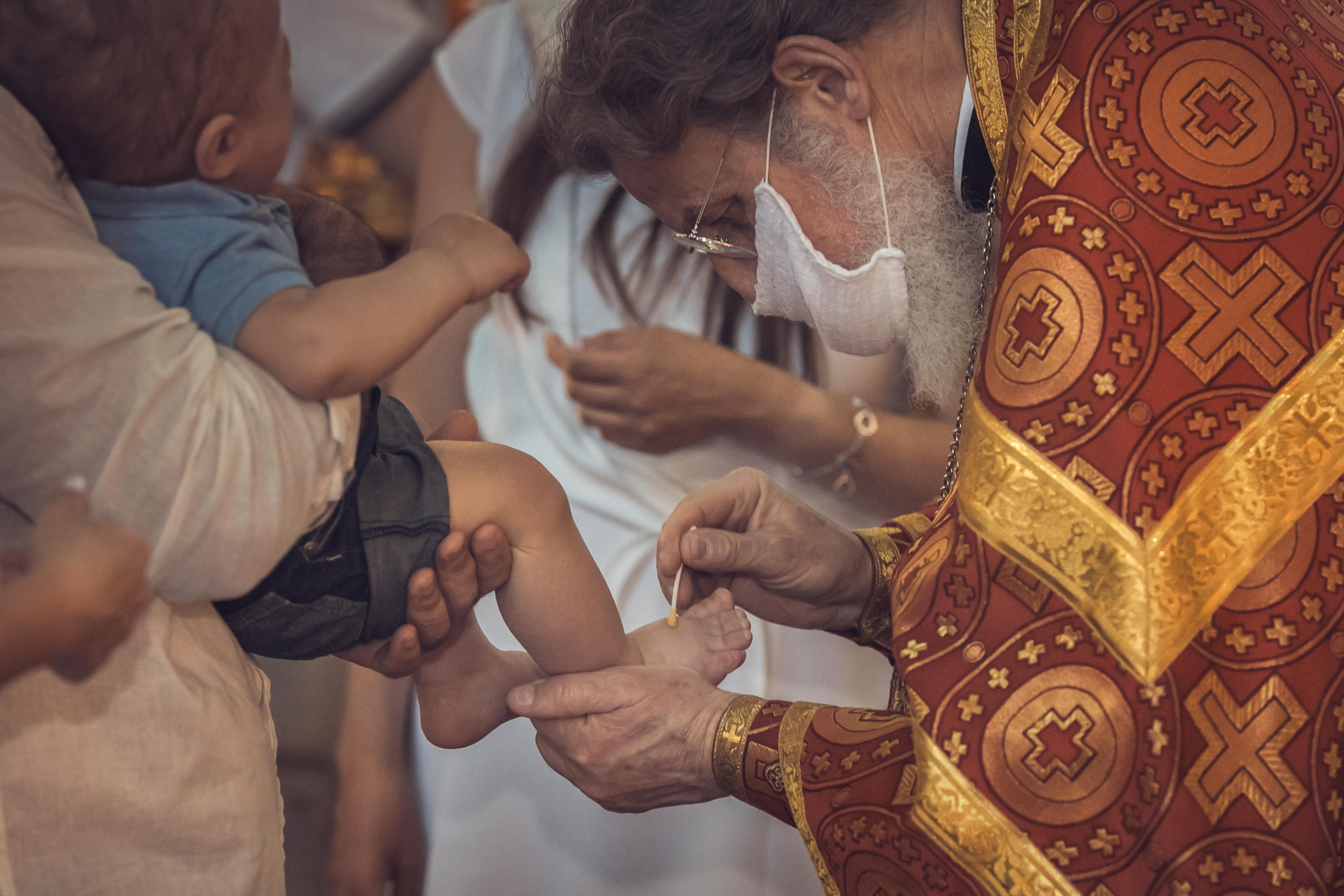 Таинство Крещения в Старо-Покровском Храме. Семейный и детский фотограф в Ростове-на-Дону