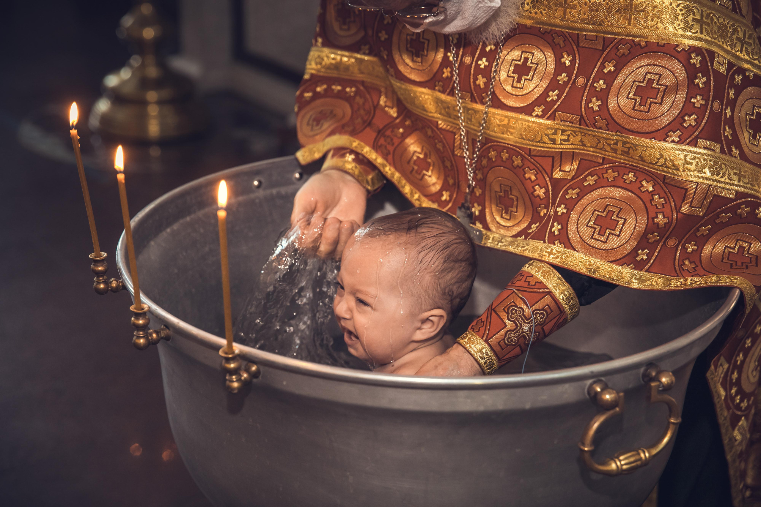 Таинство Крещения в Старо-Покровском Храме. Семейный и детский фотограф в Ростове-на-Дону