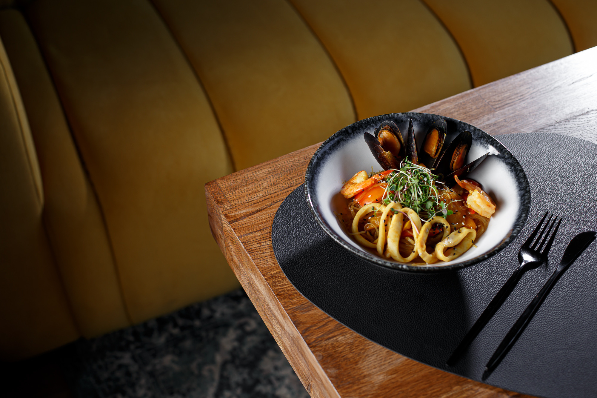 Челябинск. Танго и Кэш, Меню