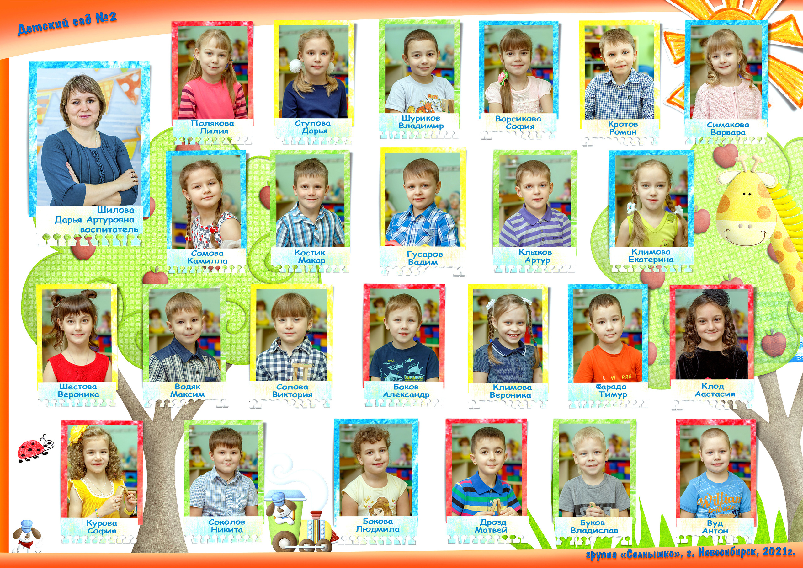 ГРУППОВЫЕ ФОТО ВИНЬЕТКИ