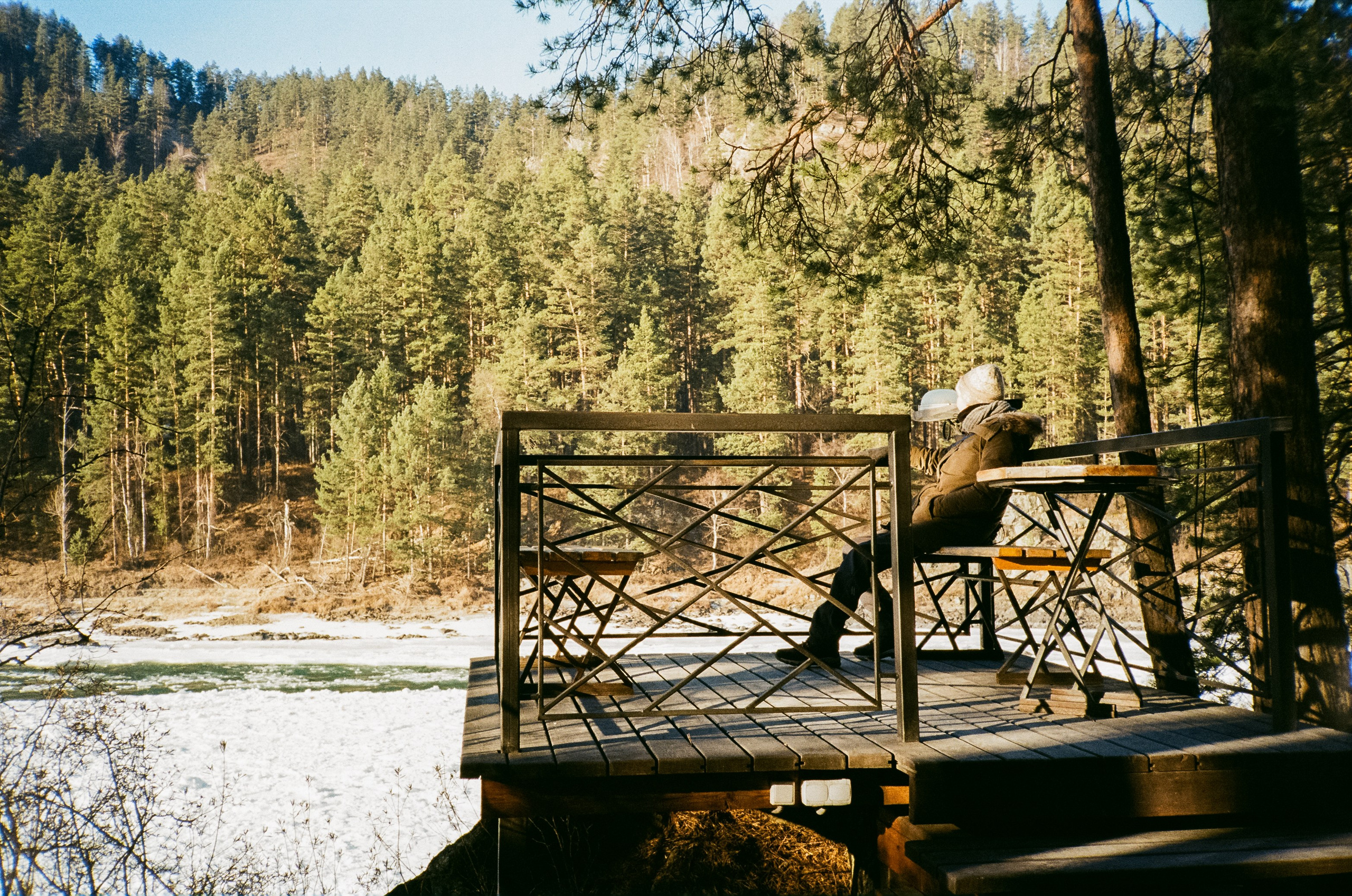 База Берель, база Тихий берег, Бережок / 23 декабря 2023 года (-10℃)