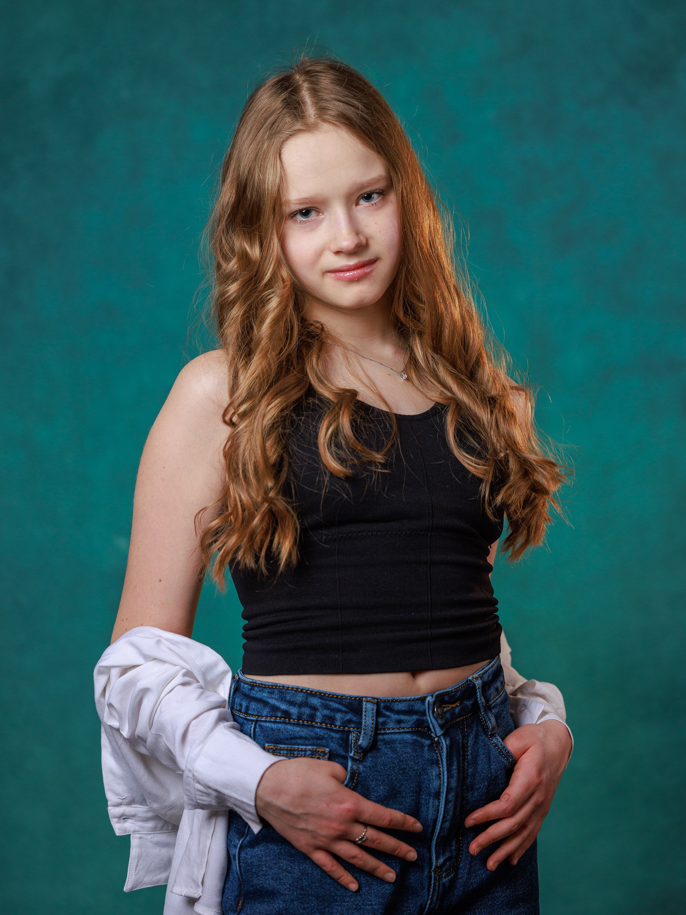 Фотосессия в студии. Детский портрет. Фотограф Кинешма
