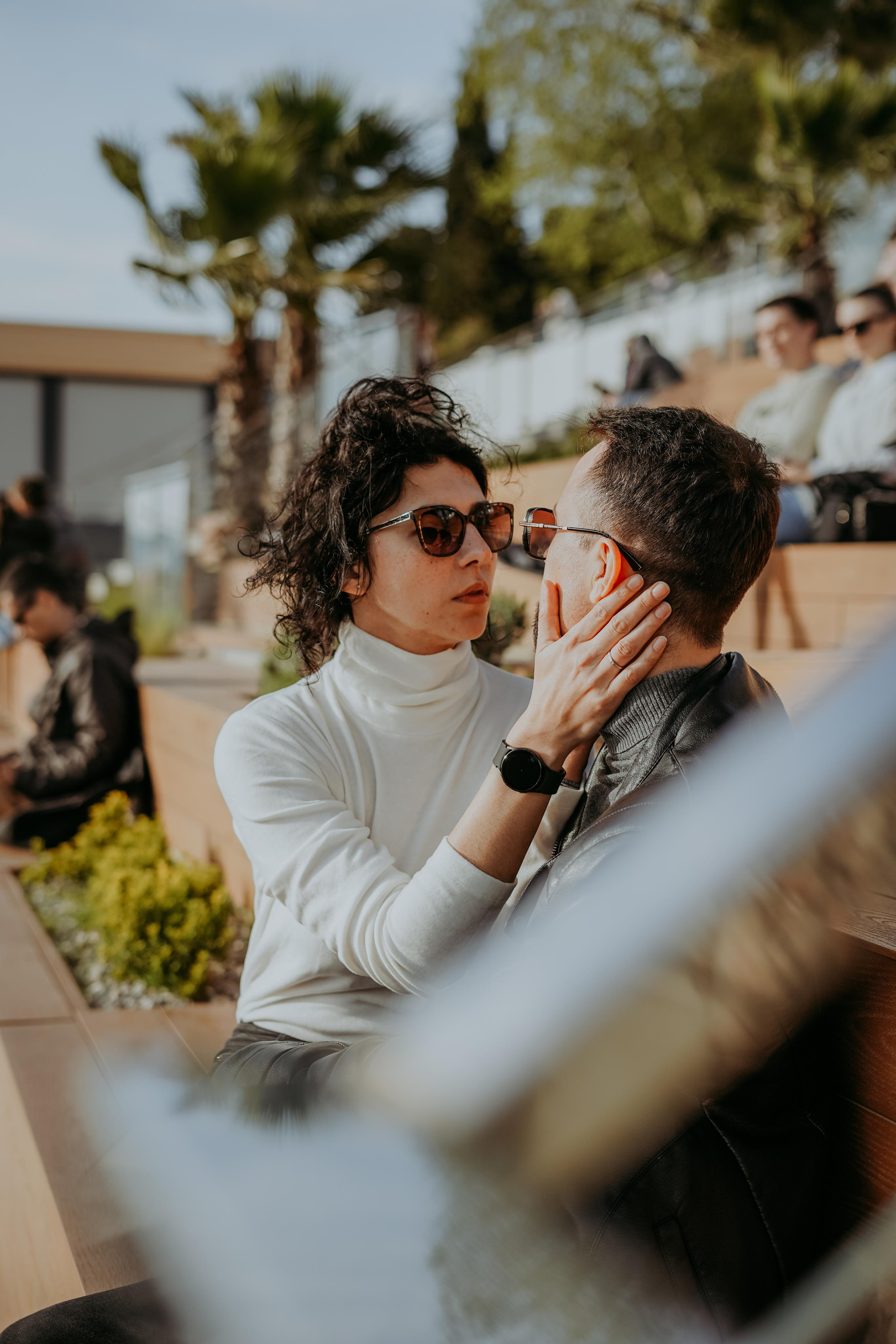 Анна и Алексей на пляже Ривьера в Сочи. Фотограф в Сочи и Абхазии | Фототуры | September Air