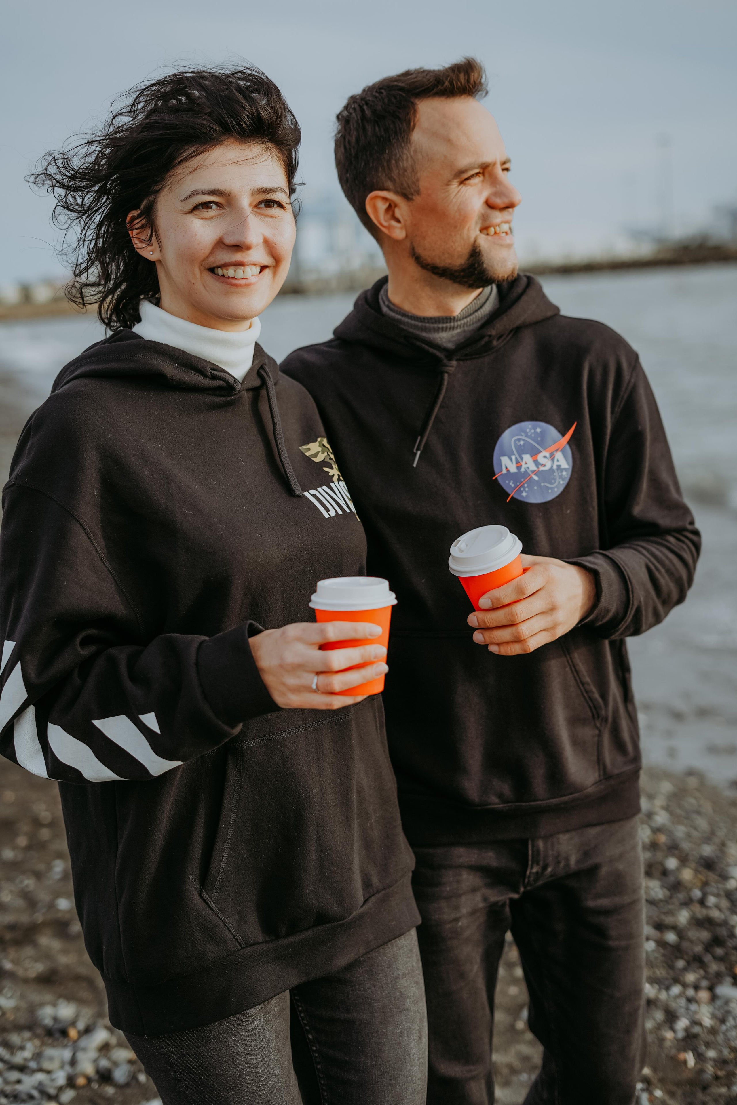 Анна и Алексей на пляже Ривьера в Сочи. Фотограф в Сочи и Абхазии | Фототуры | September Air