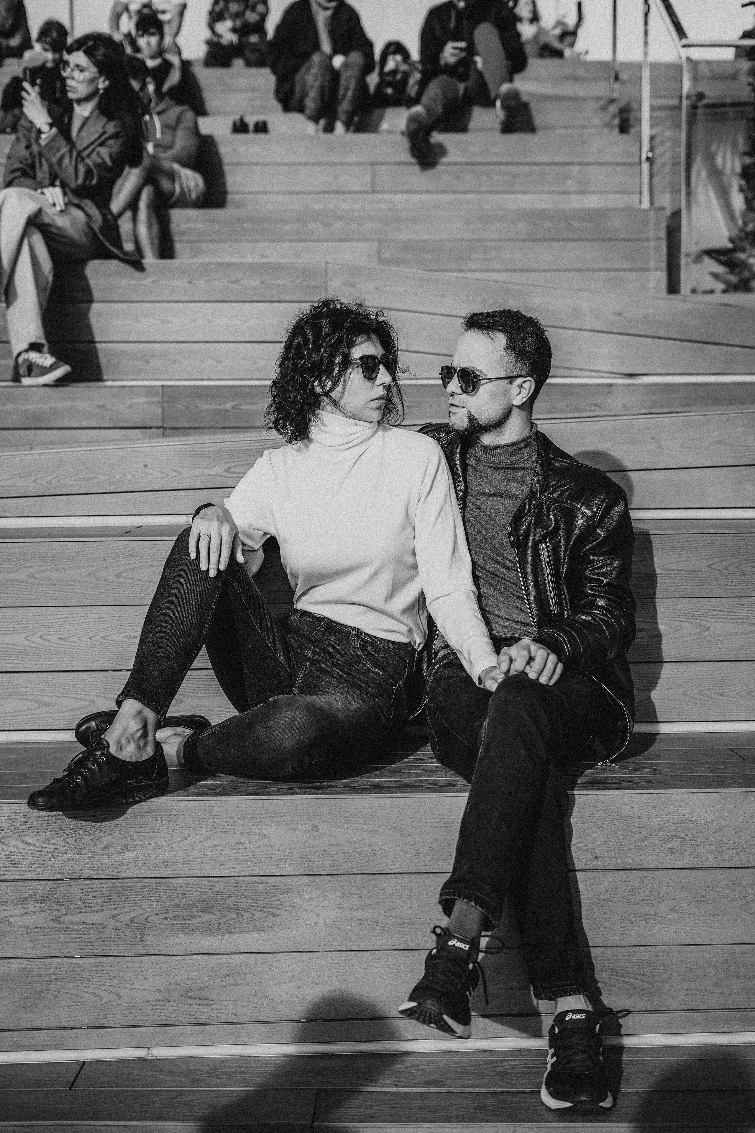 Анна и Алексей на пляже Ривьера в Сочи. Фотограф в Сочи и Абхазии | Фототуры | September Air