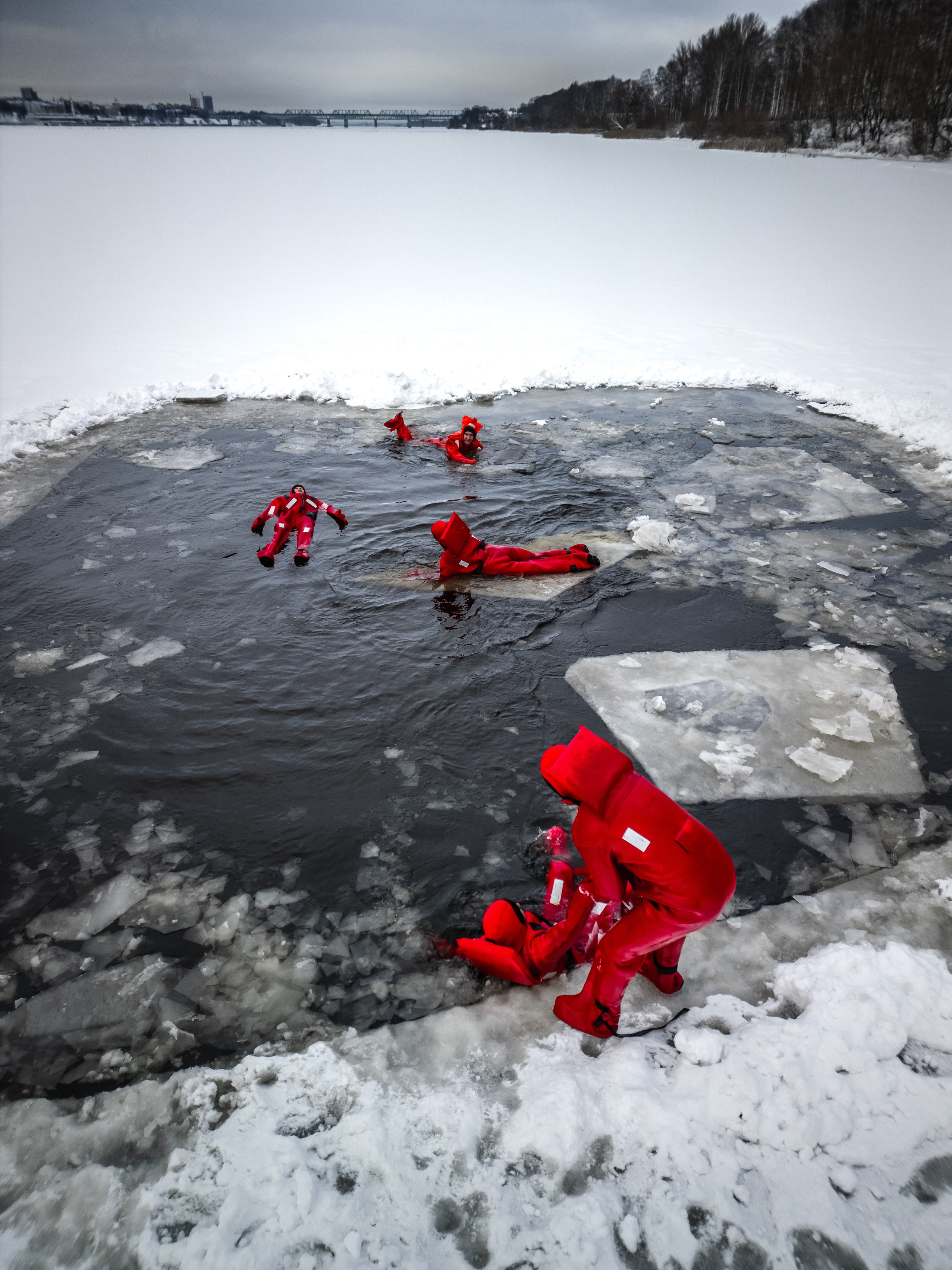 Айсфлоатинг #8. DRONBERRY — Аэросъемка Ярославль