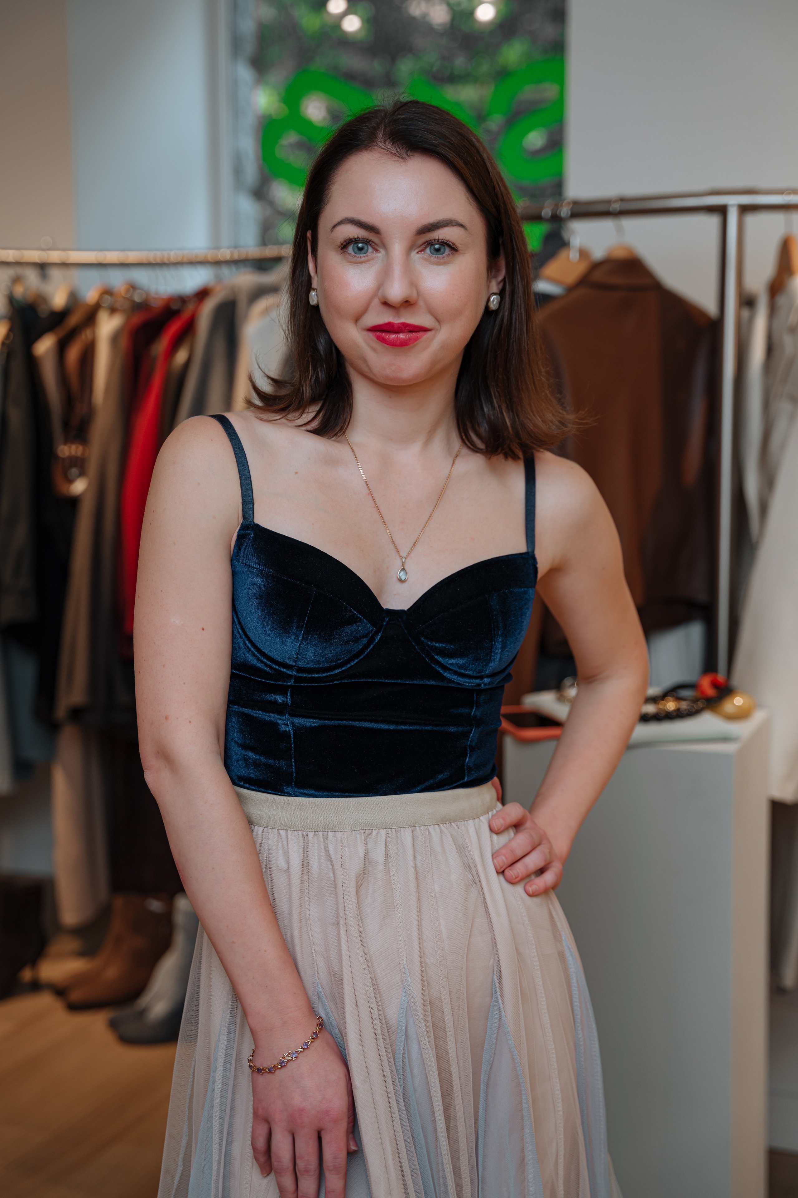 МК стилиста бутик SUBBOTA. Портретный фотограф в Санкт-Петербурге Дмитриева Наталия