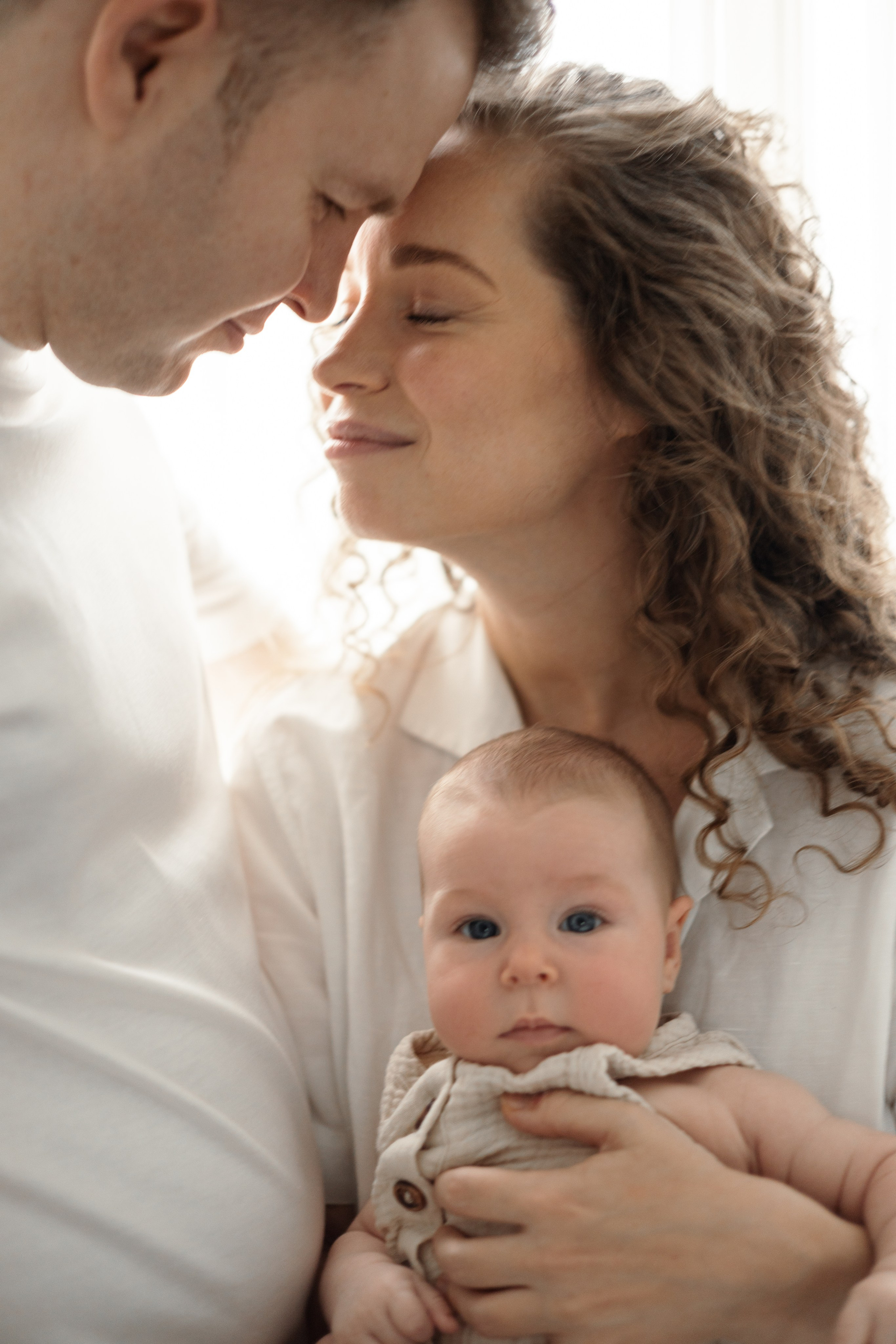Семейная съемка с новорожденной Аришой. Света Полетаева Москва