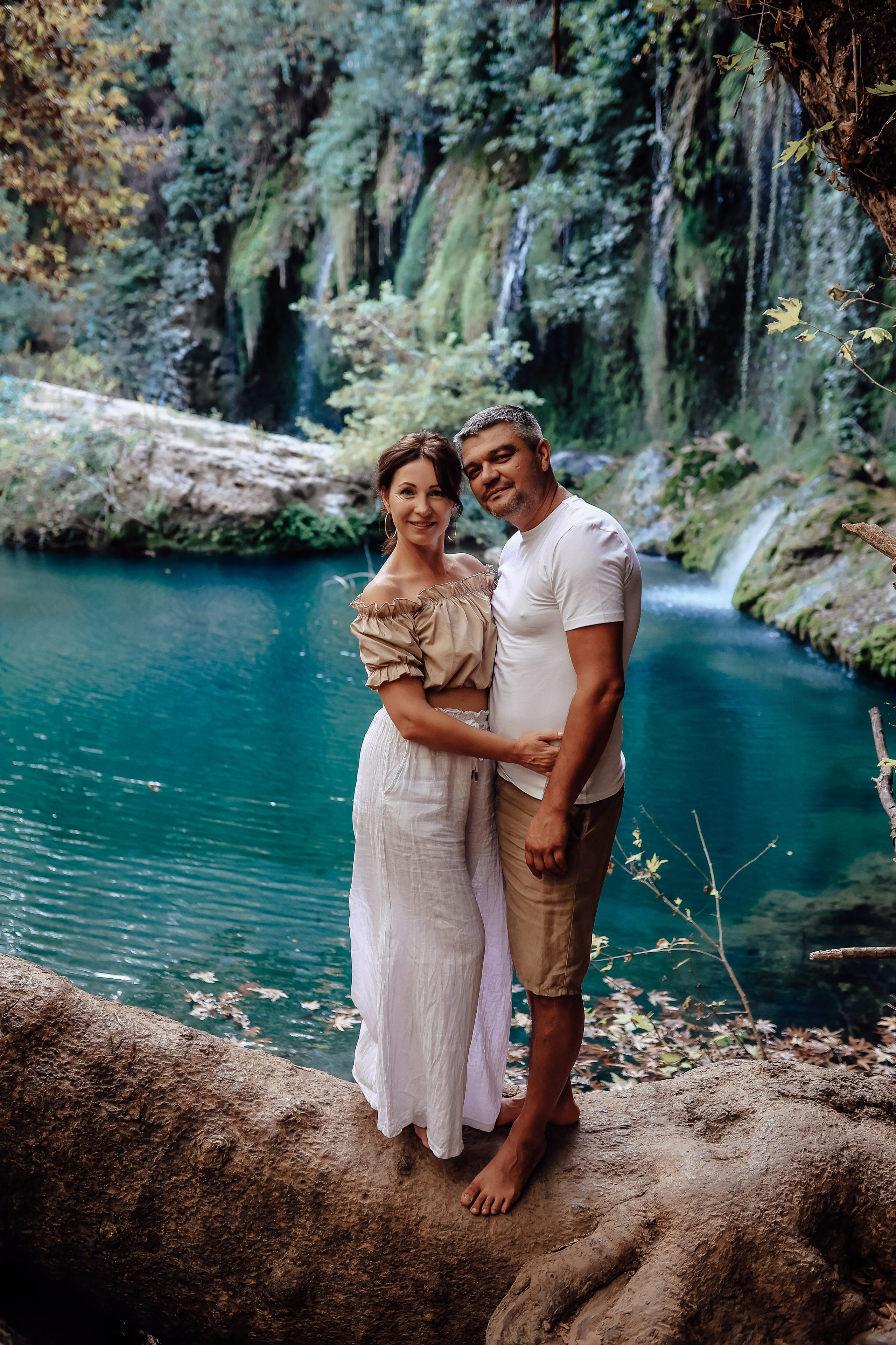 Photoshooting at Kurshunlu waterfall