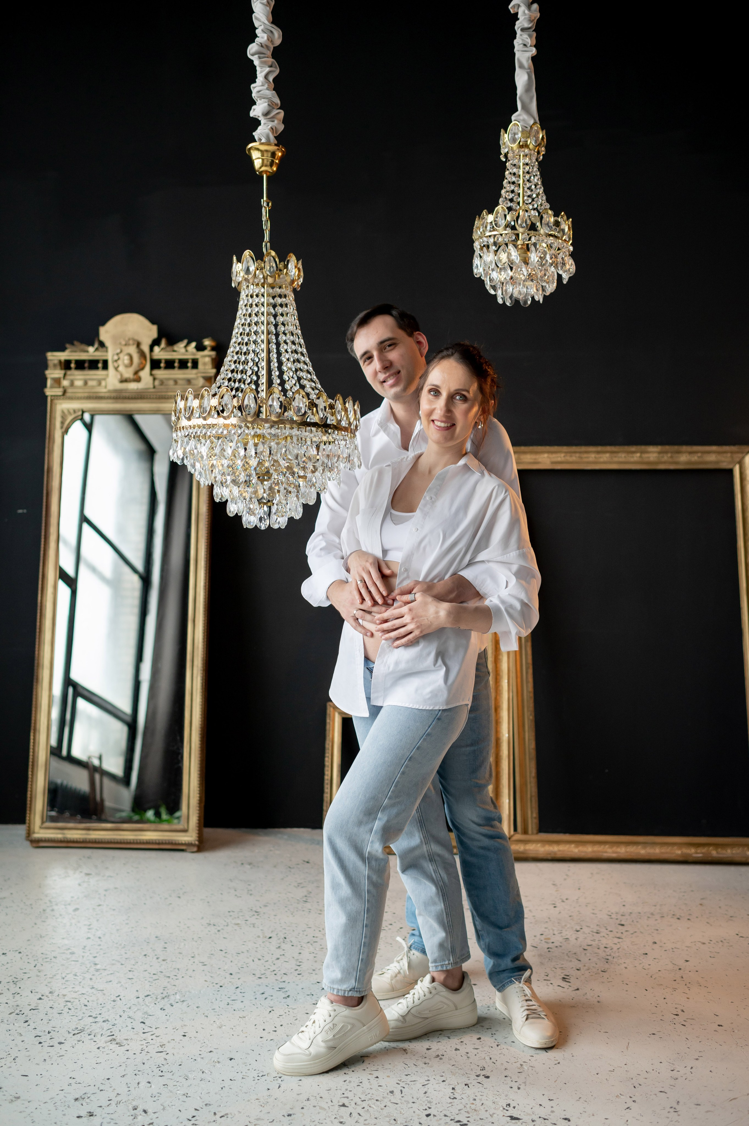 Беременность в красках и необычное гендер-пати. Портретный, семейный и свадебный фотограф в Санкт-Петербурге и в Пушкине Ширяев Денис