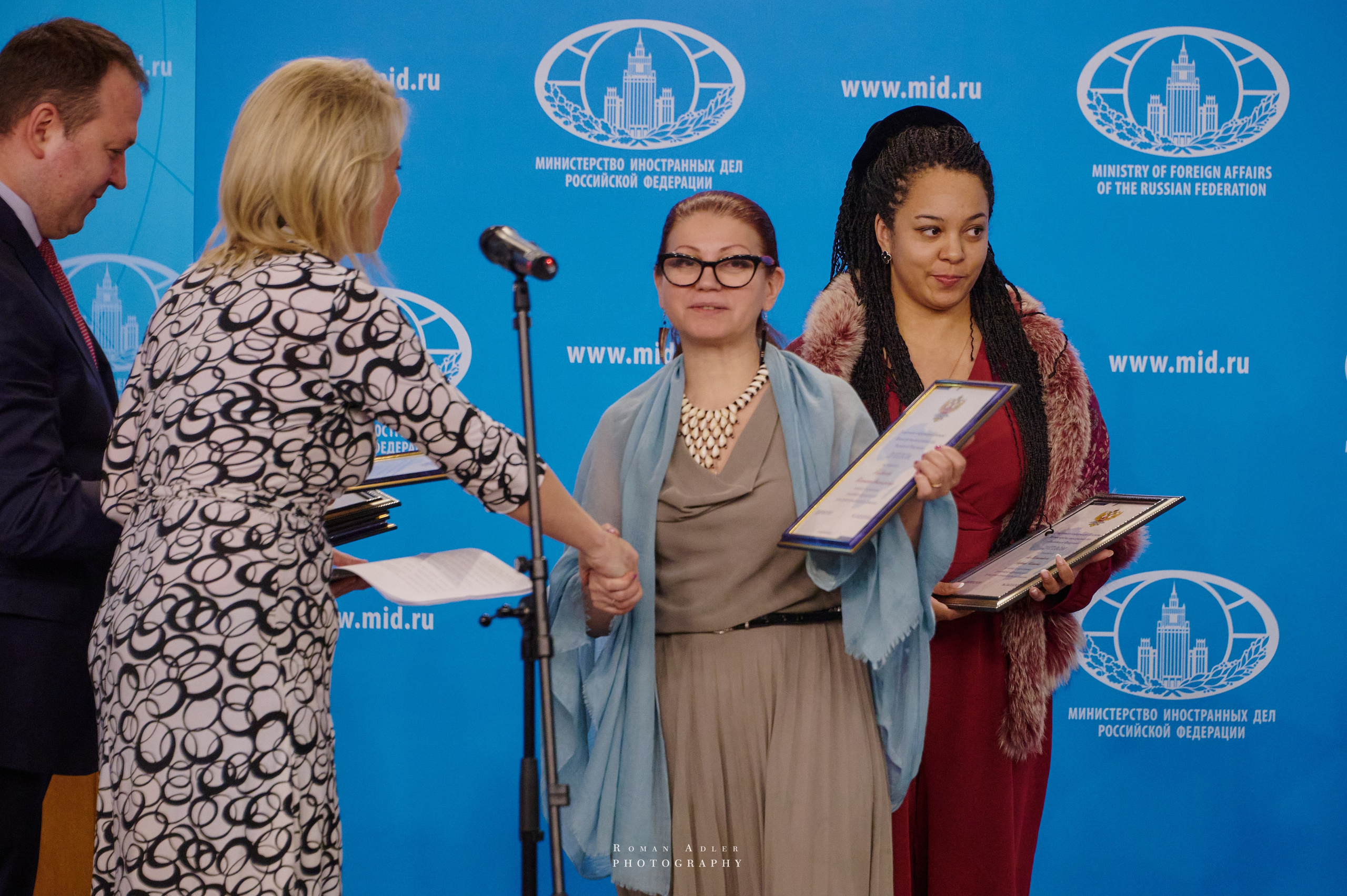 Презентация киноленты «Black to USSR». Фотограф Роман Адлер