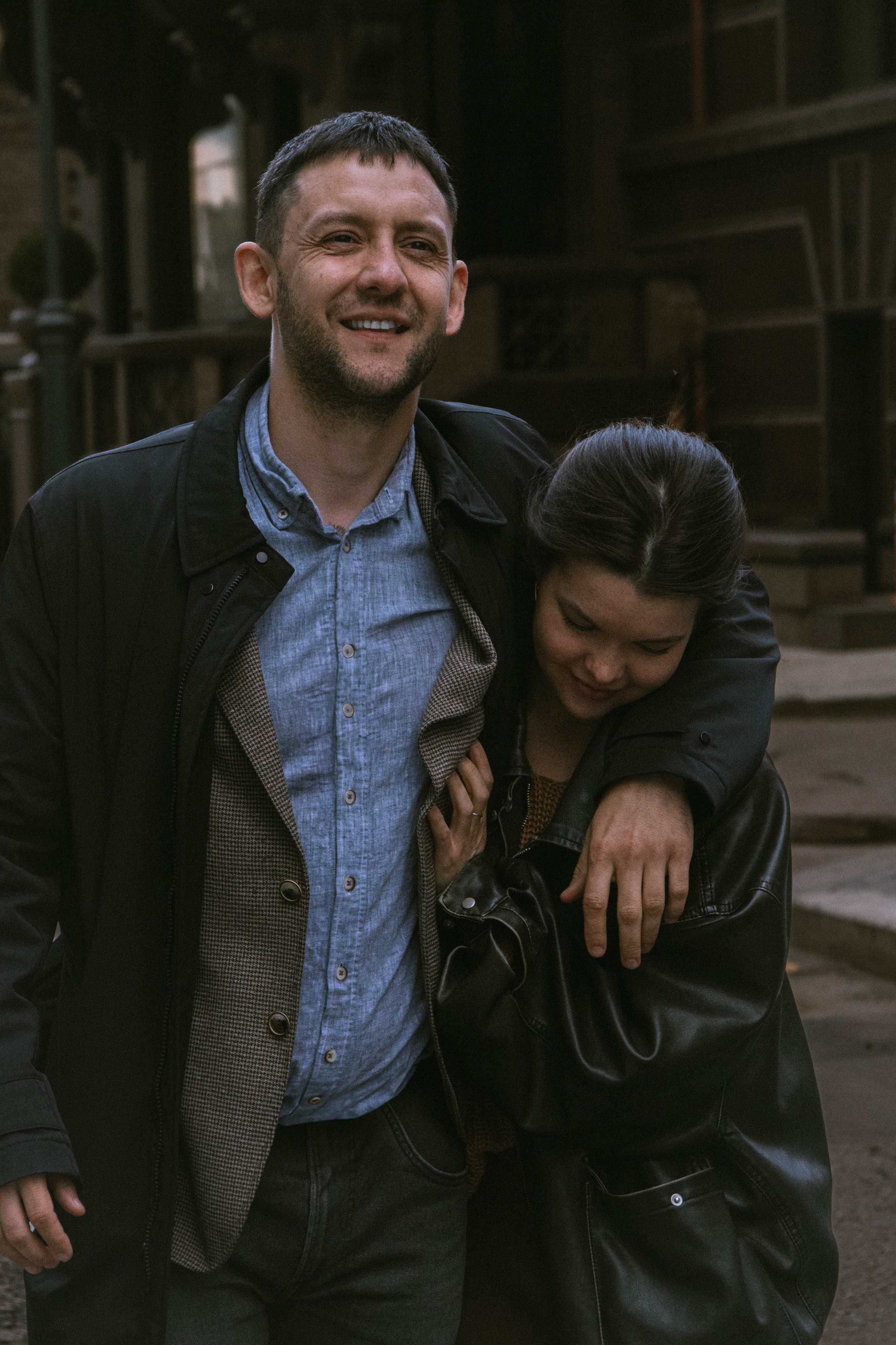 Лавстори на улицах Москвы. Семейный фотограф Химки — Москва