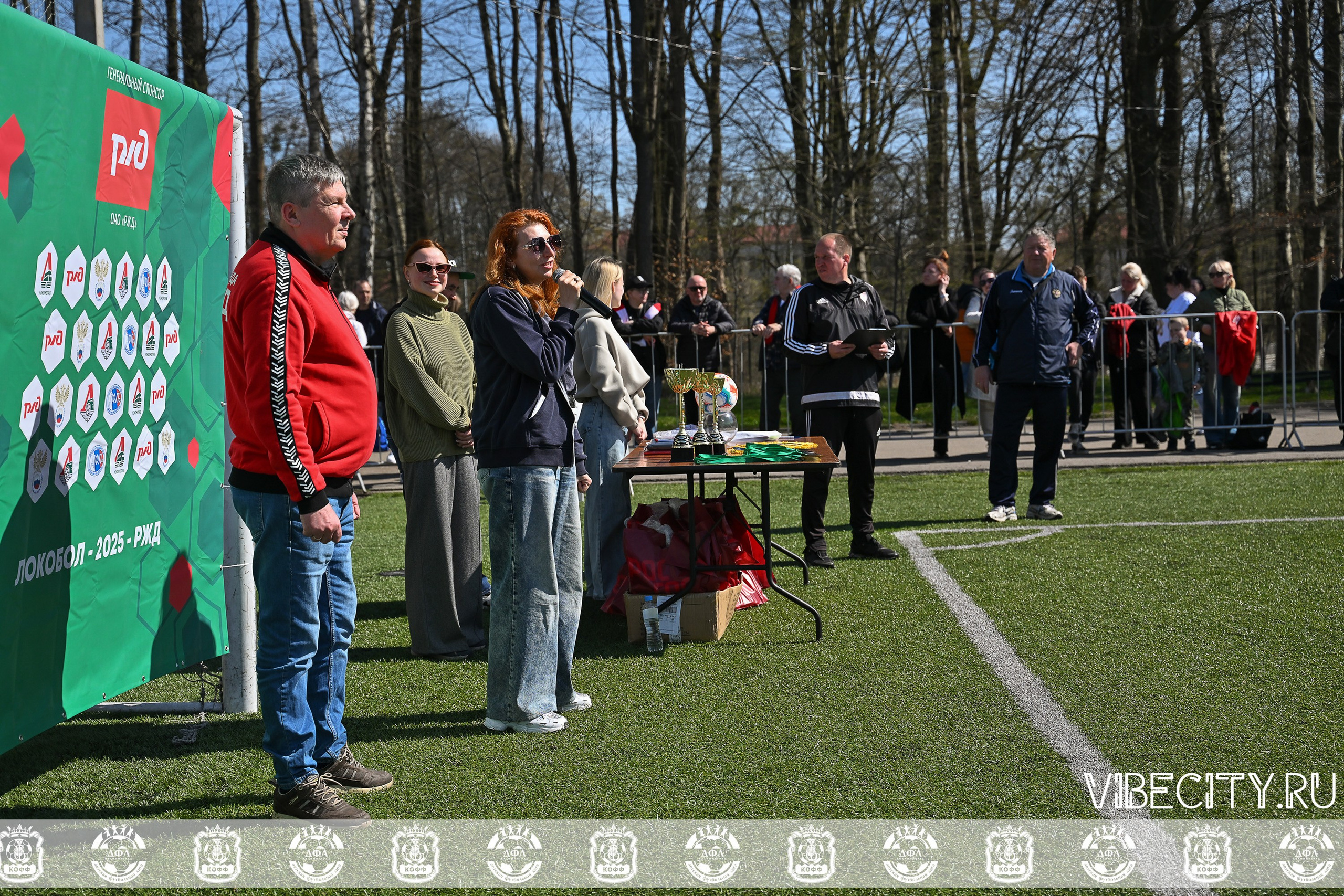 XIX Всероссийского футбольного турнира Локобол 2025 РЖД. VIBECITY.RU Вайб Сити Ру Фоторепортажи Фотоотчеты Калининград