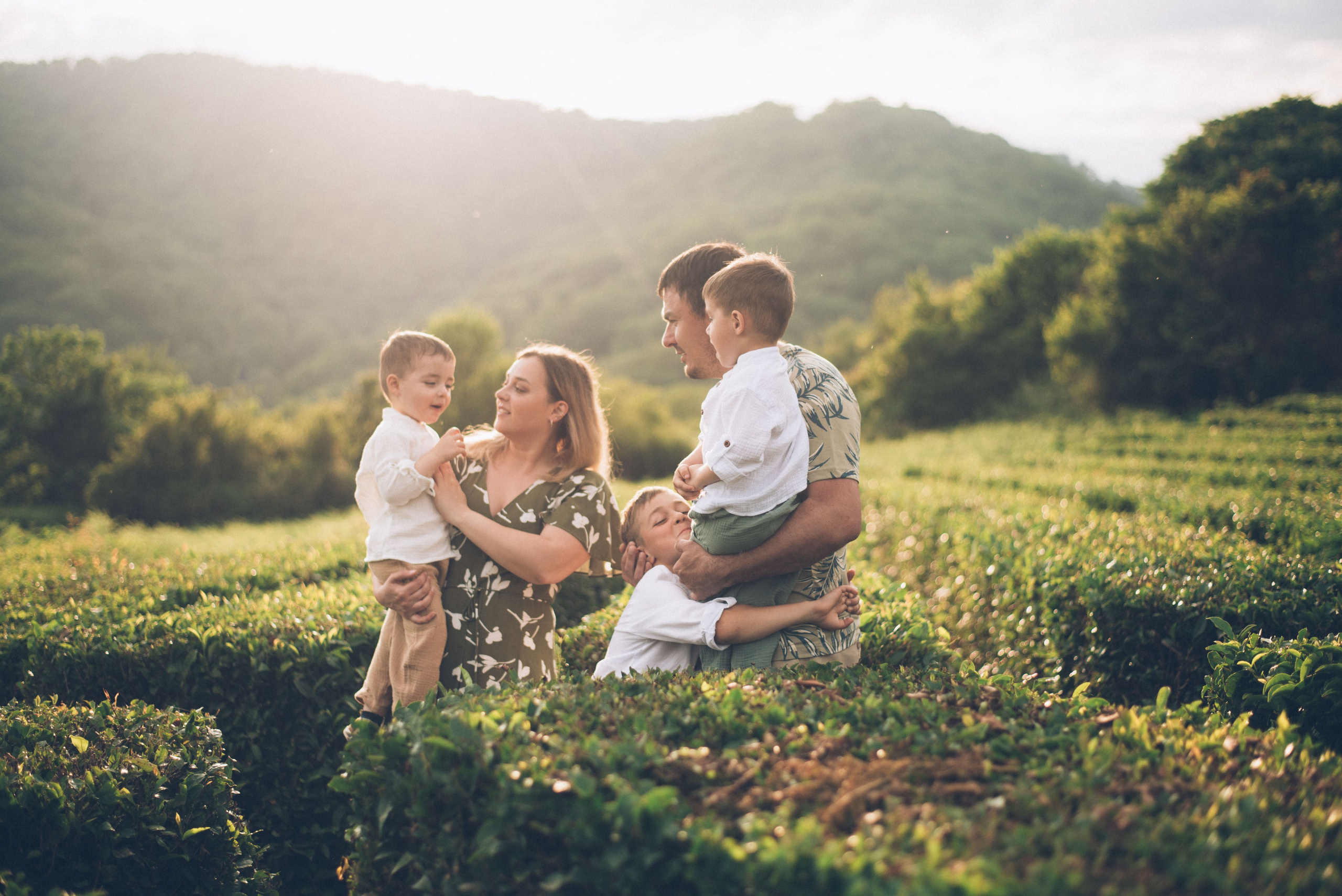 Фотосъемки в горах на чайных плантациях Сочи. Фотограф в Сочи — Маргарита Поганова