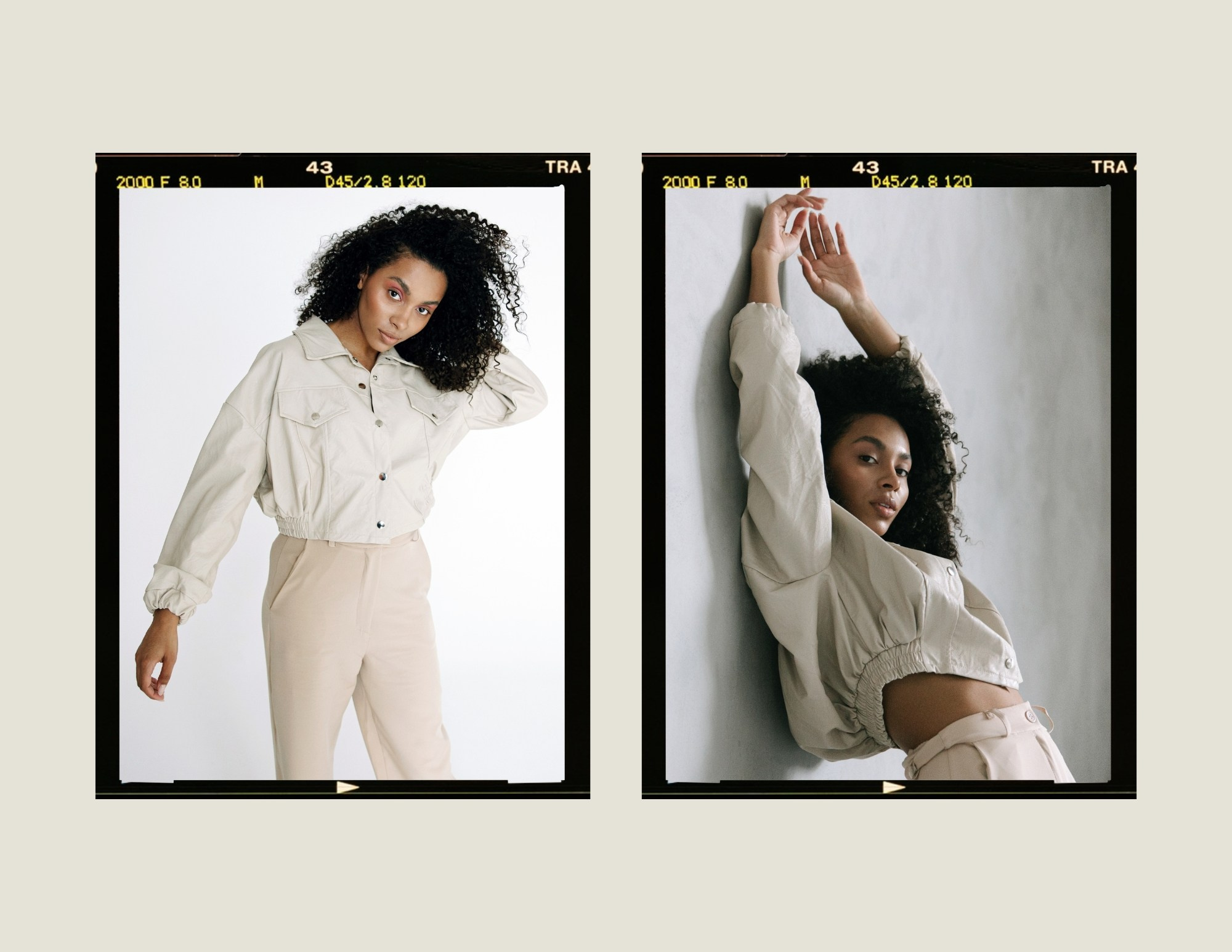 Серия full-length кадров в разных образах