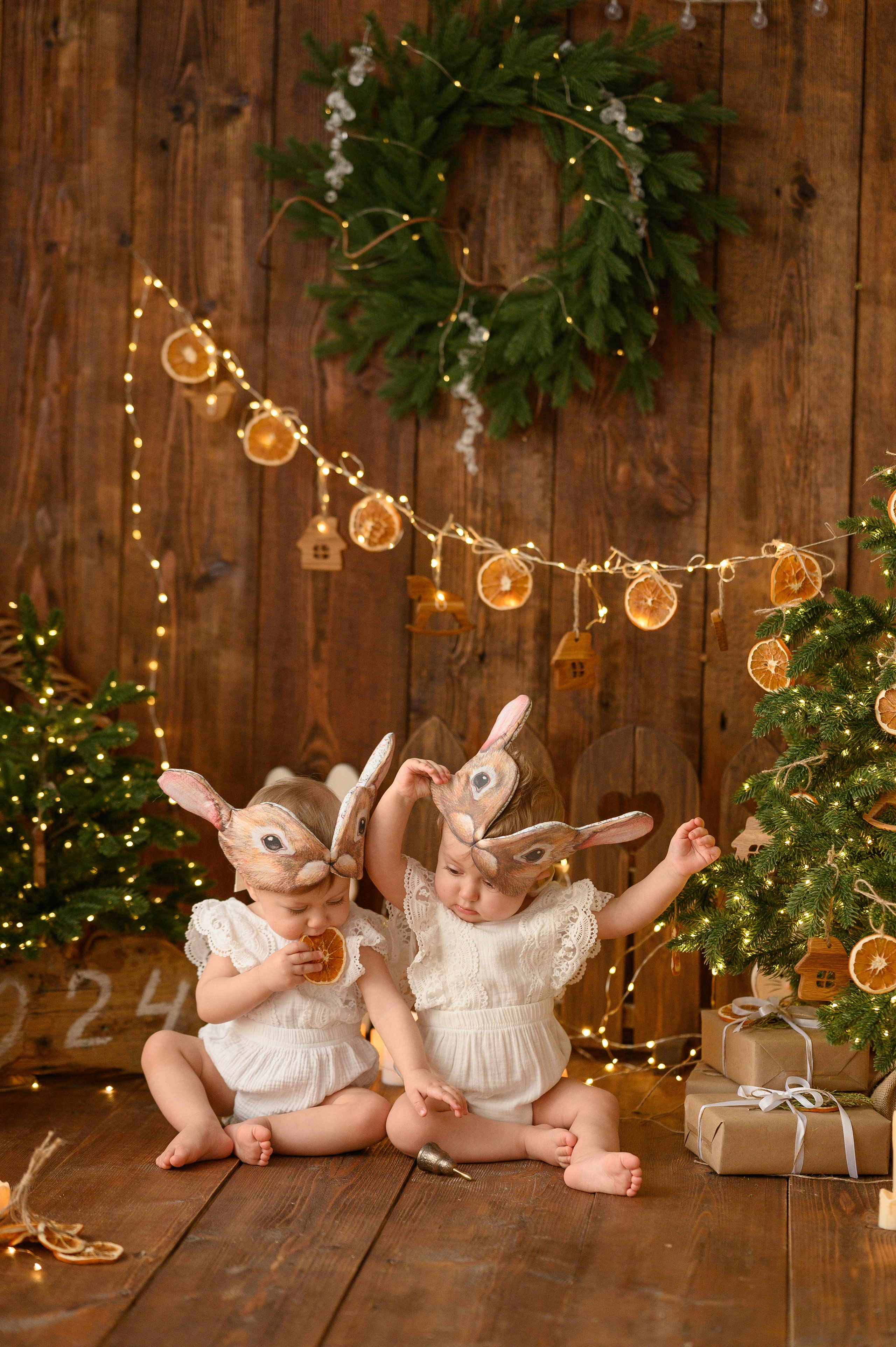 Катюше и Лизоньке годик. Детский и семейный фотограф Ирина Гладких