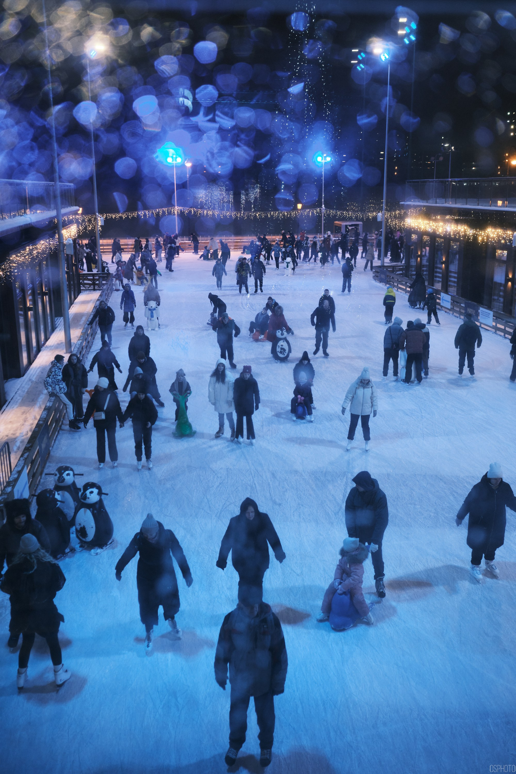 Снег и туман в Санкт-Петербурге. Фотографъ Сергѣевъ. Поймать мгновеніе