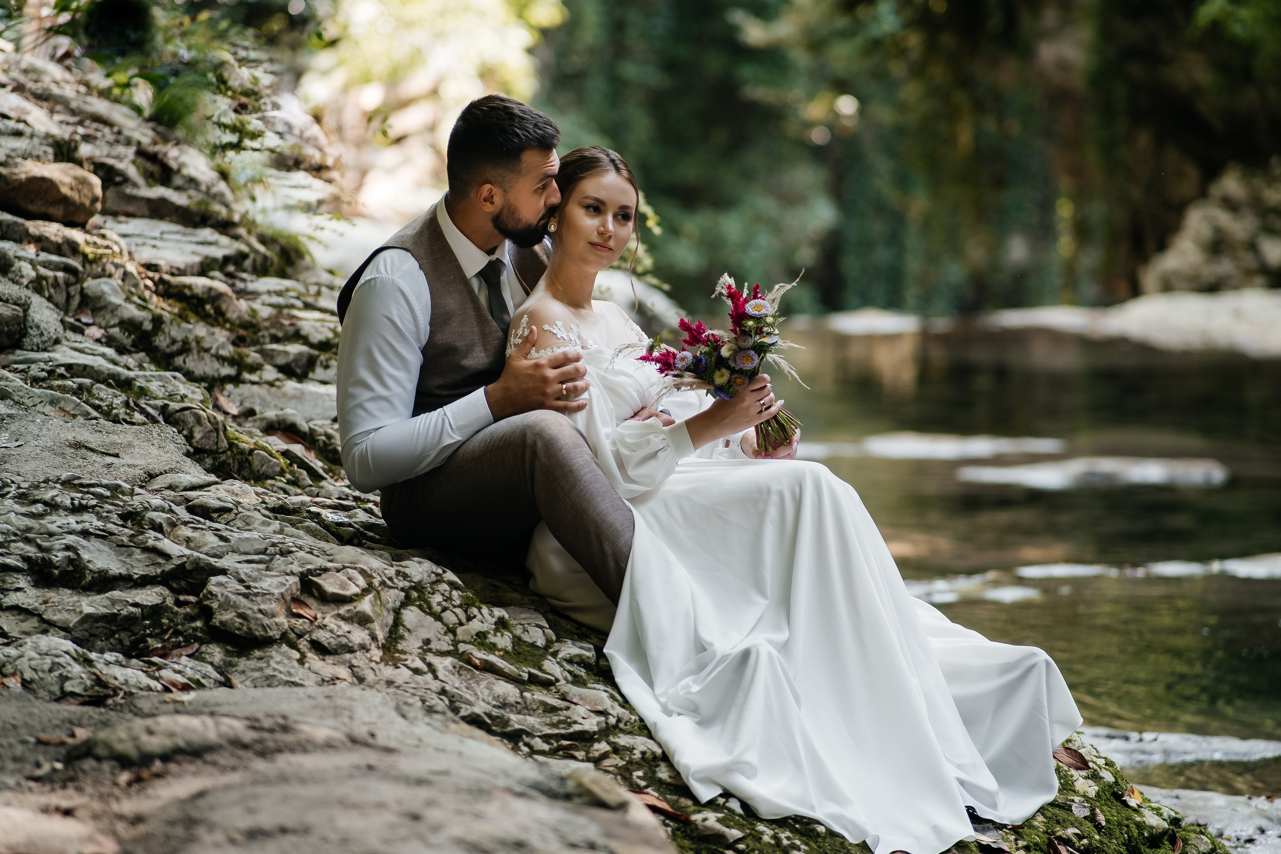 Свадьба на водопаде. Свадьба в Абхазии|Фотограф в Абхазии