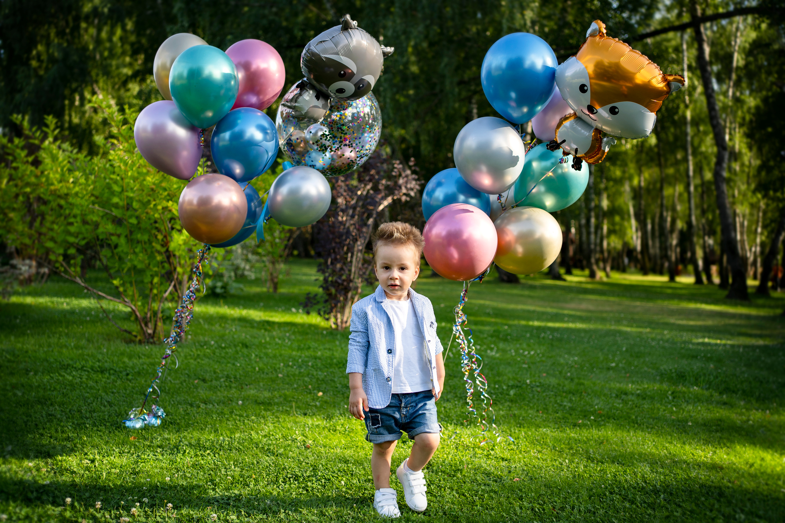Детский праздник. Авсету 2 года. Детский и семейный фотограф в Москве Евгения Киеза