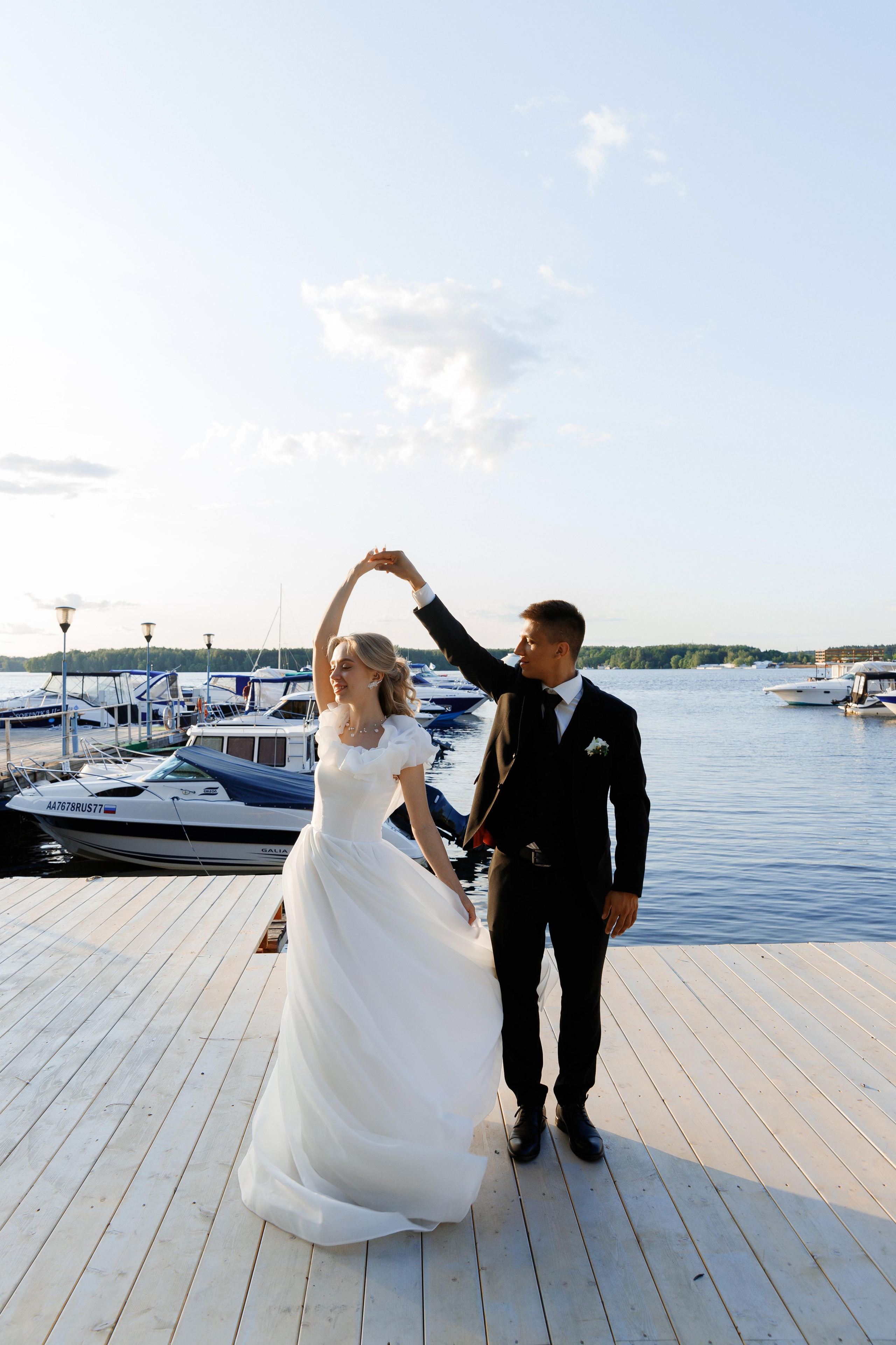 Фотосъемка свадьбы в загородном клубе Портофино. Фотограф Александра Сыщенко