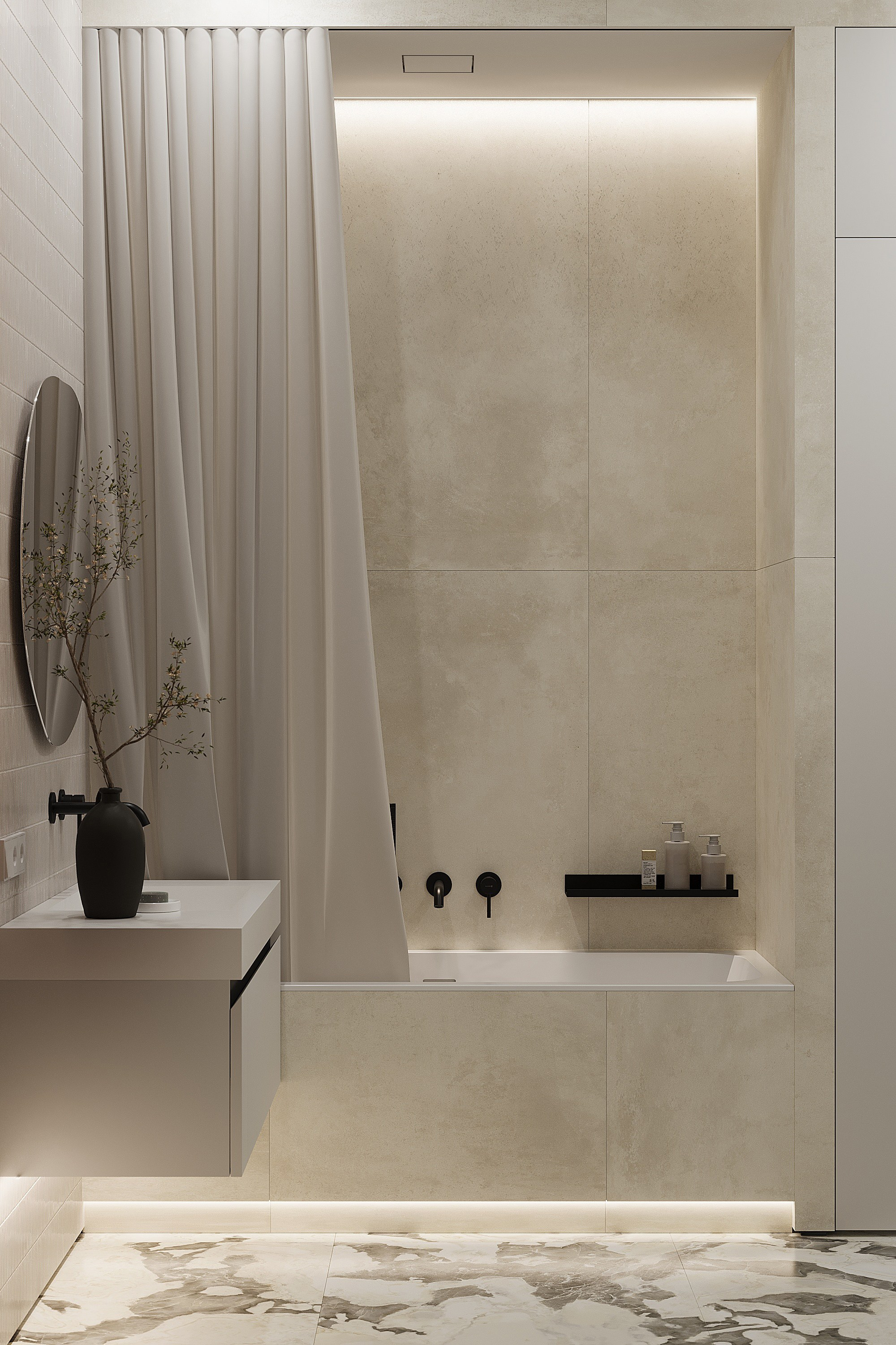 ЖК Kazakov Loft. Студия дизайна интерьера mono moon в Москве