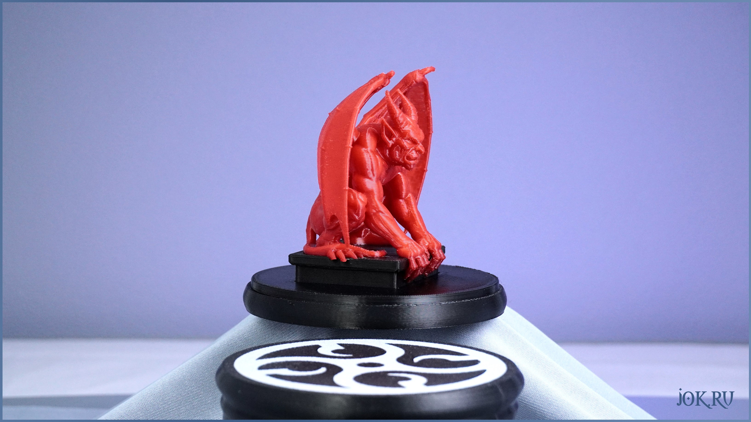 Фигурка горгульи для интерьера, готический декор, 3D‑модель