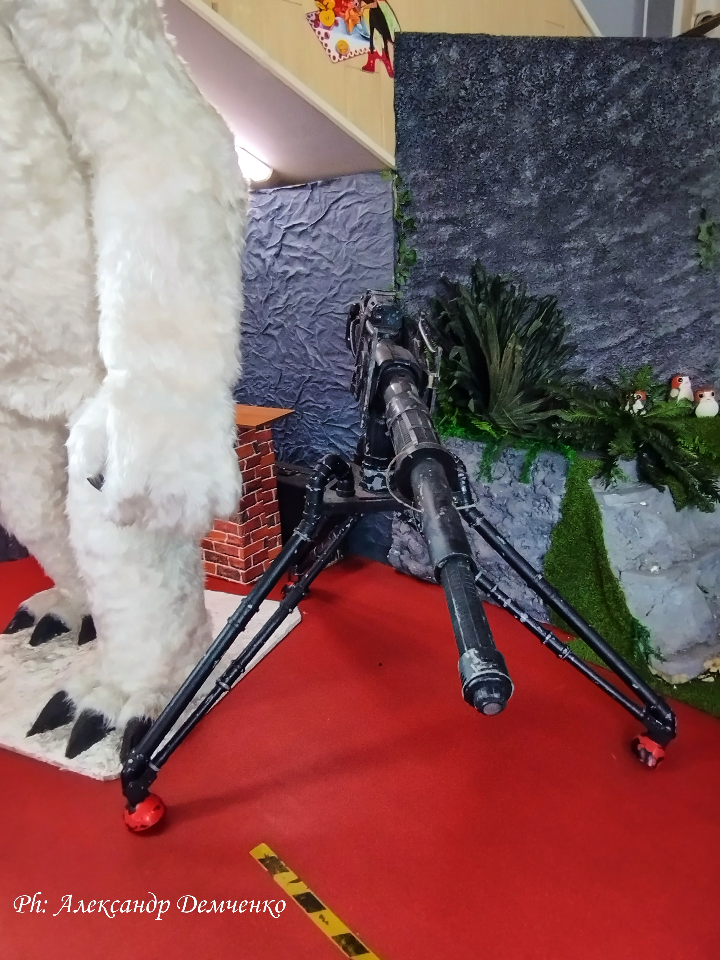 Фотосессия в музее Звездные Войны Далёкой Галактике в Москва