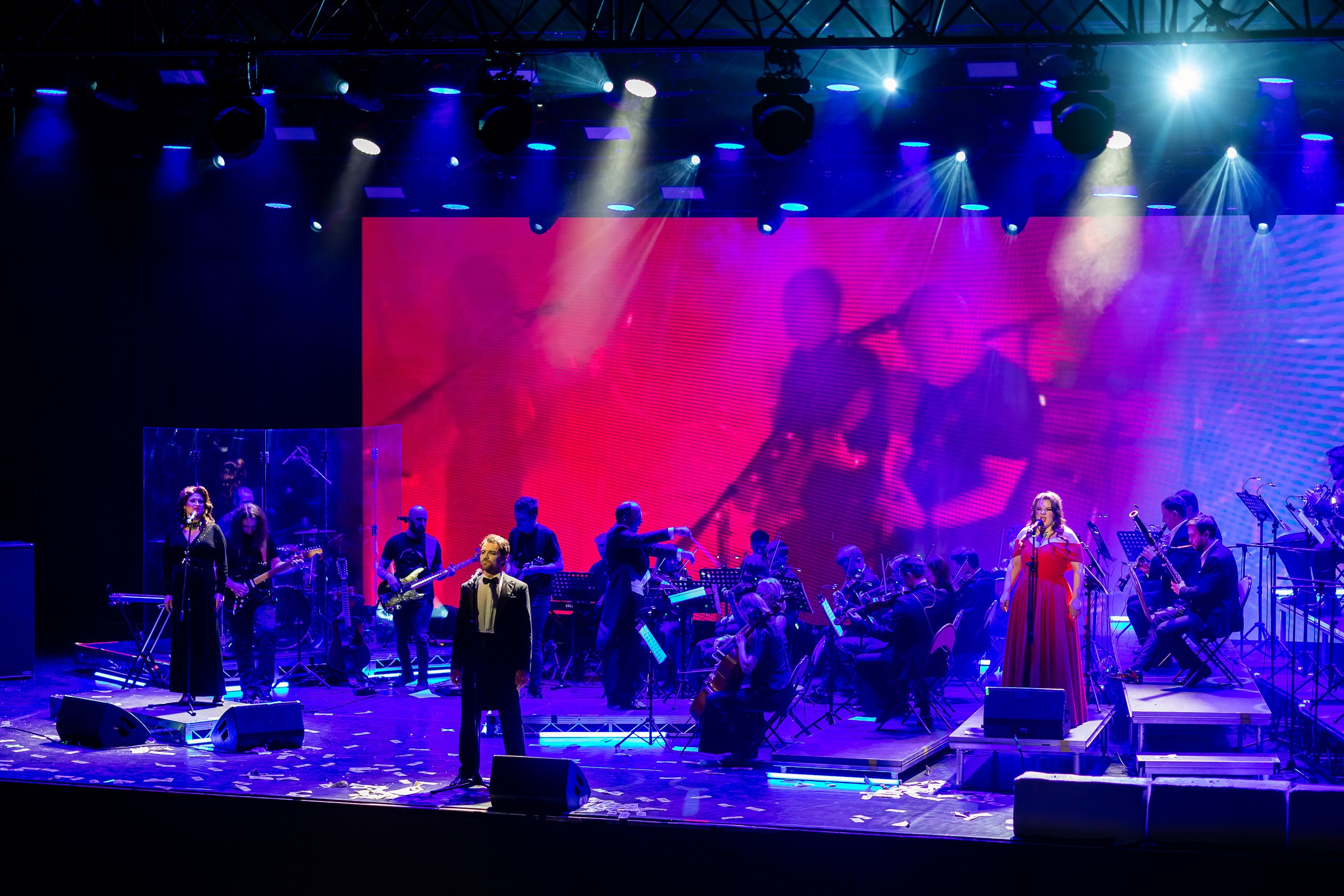 Репортаж с концерта «Симфоническое PINK FLOYD SHOW». Фотограф в Санкт-Петербурге — Сергей Петров