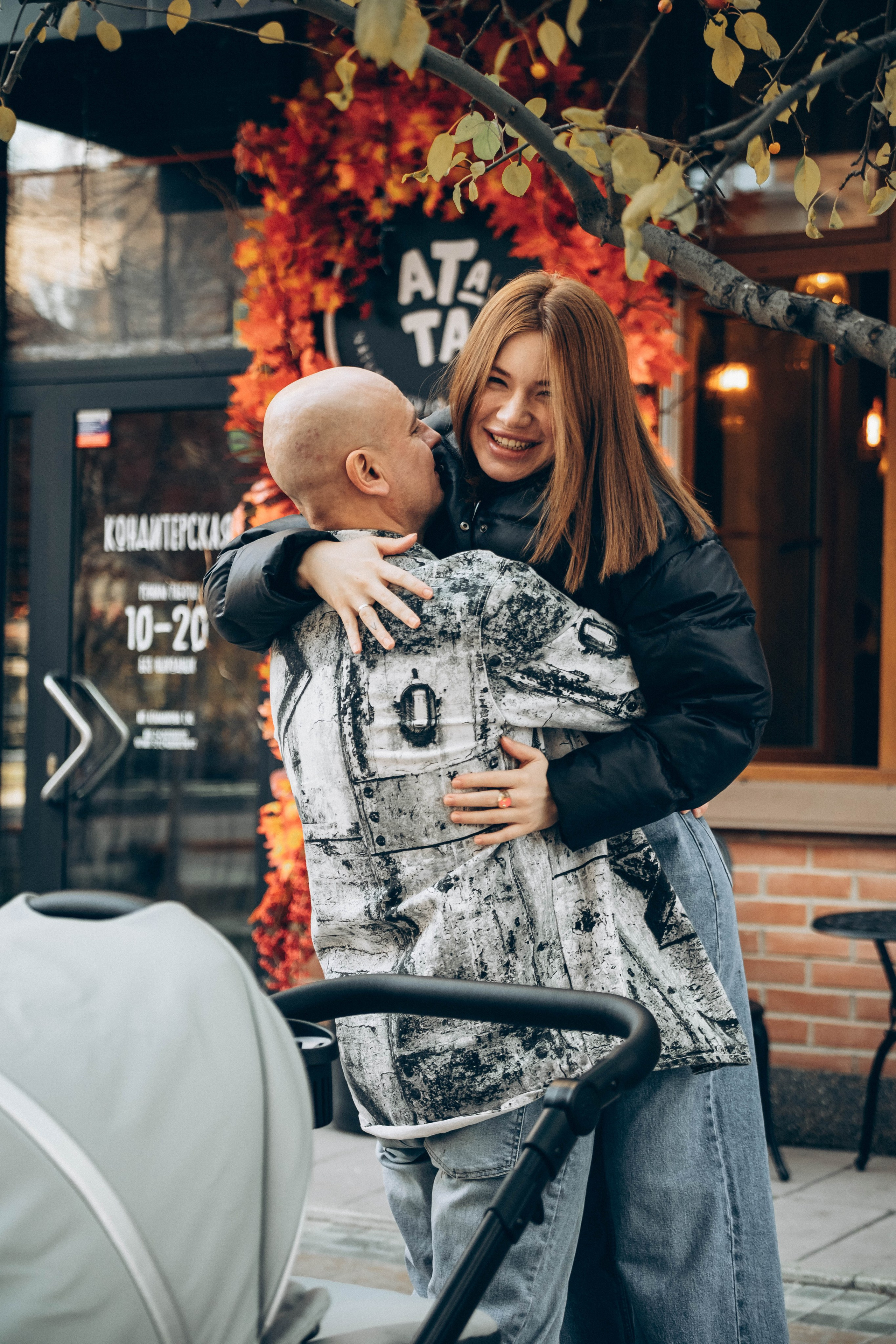 Осенняя прогулочная фотосессия в Красноярске