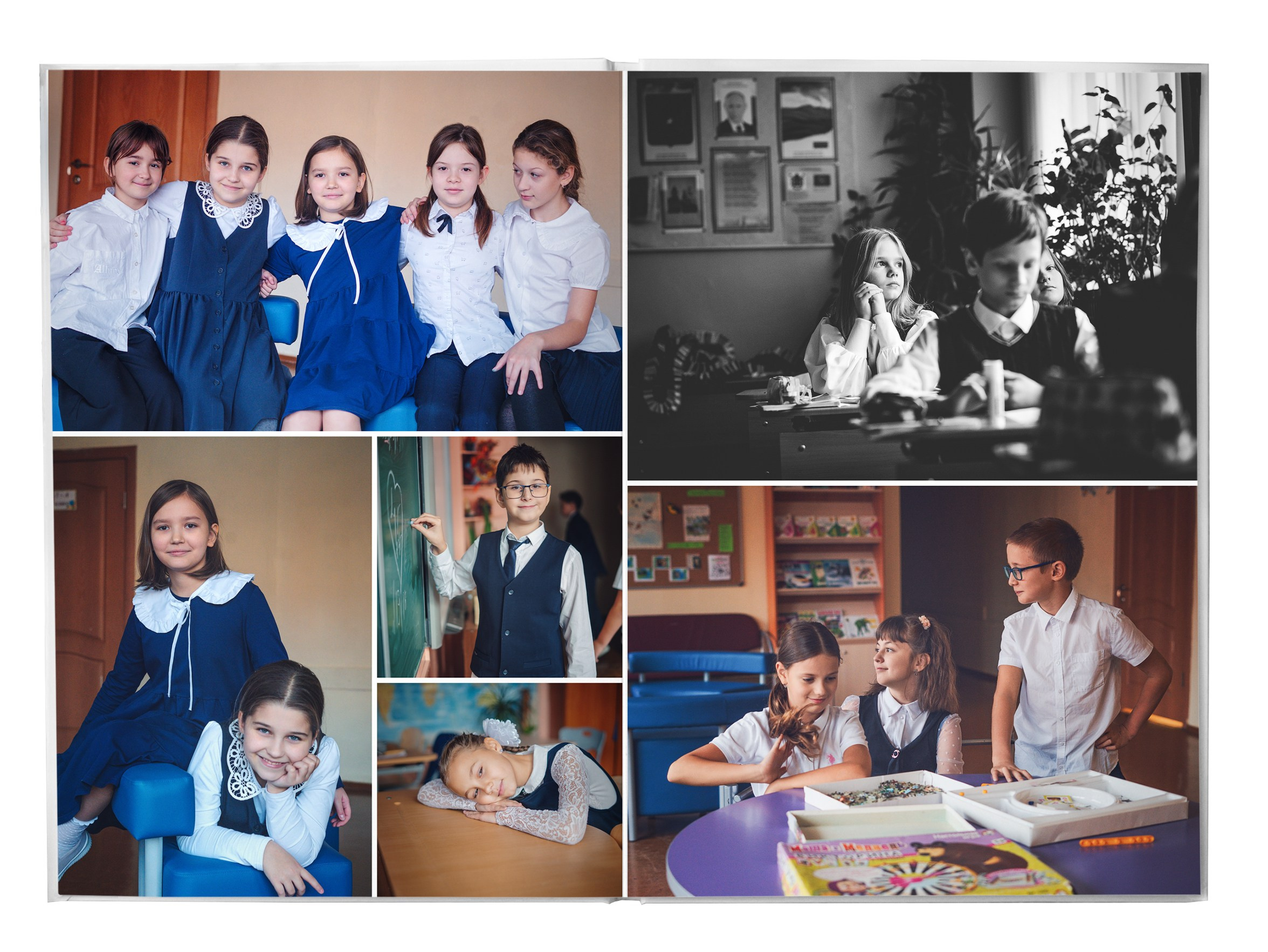 Выпускные альбомы для школ. Семейный и детский фотограф Марина Тувиста в Санкт-Петербурге