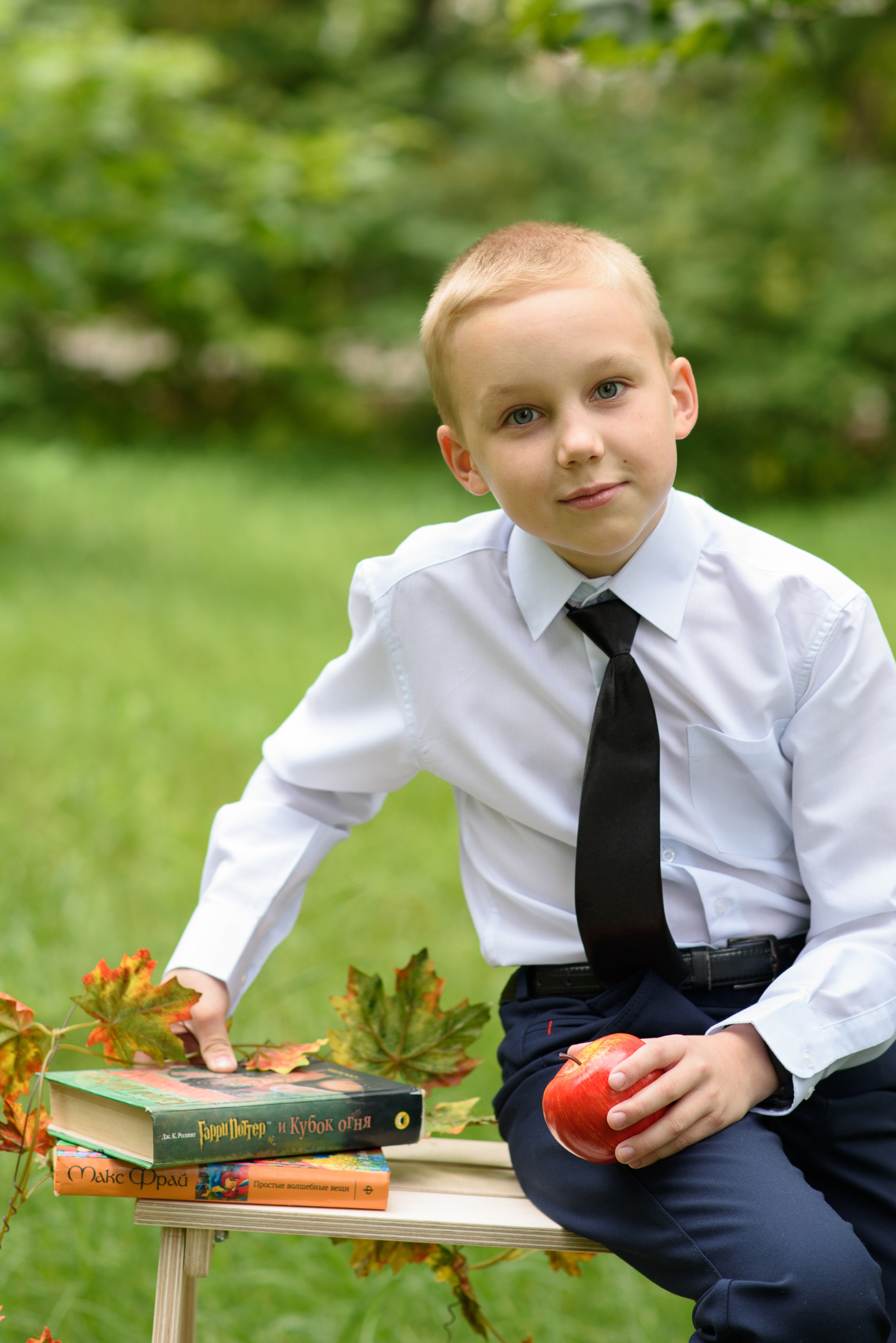 Школьная фотосъемка. Анна Боровикова, фотограф Пушкино