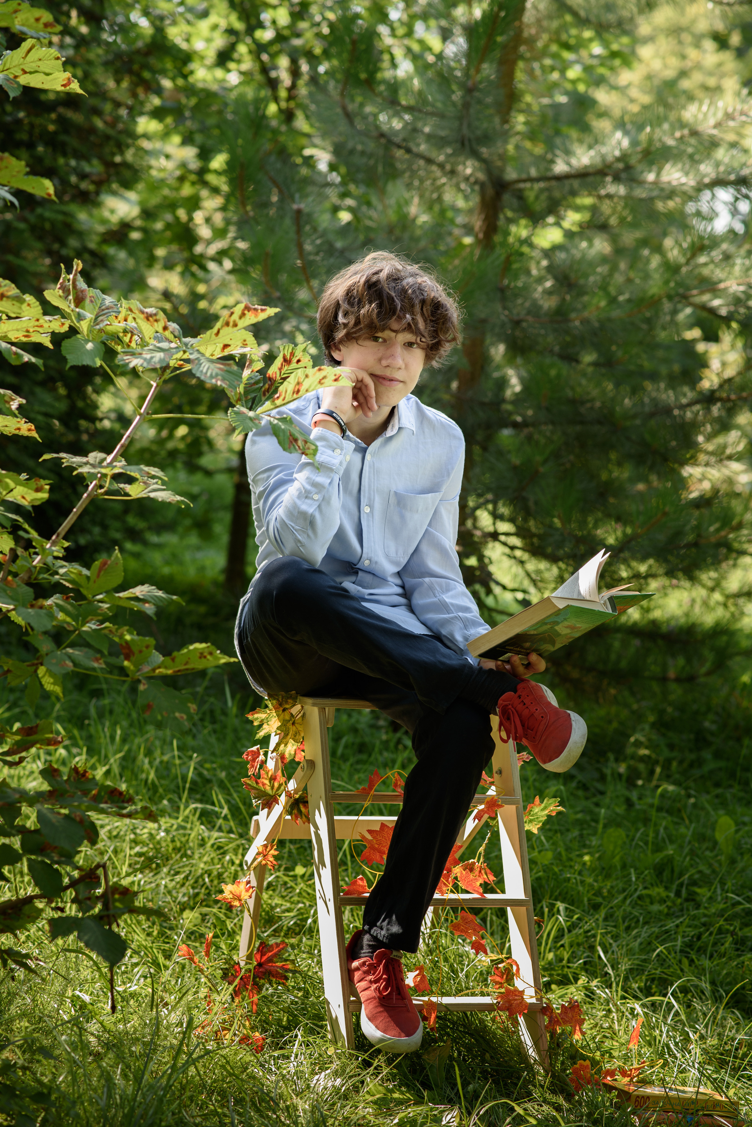 Школьная фотосъемка. Анна Боровикова, фотограф Пушкино