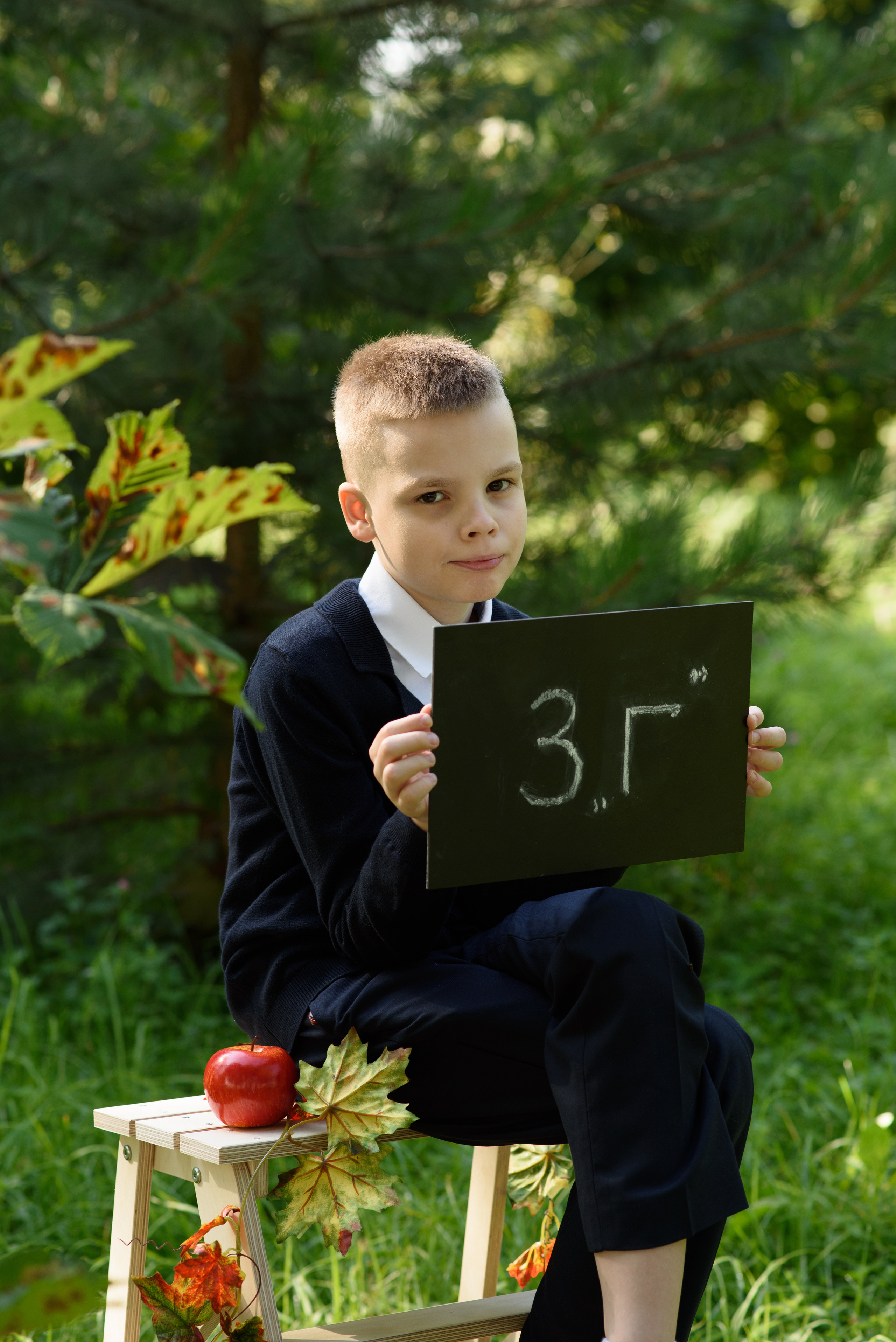 Школьная фотосъемка. Анна Боровикова, фотограф Пушкино