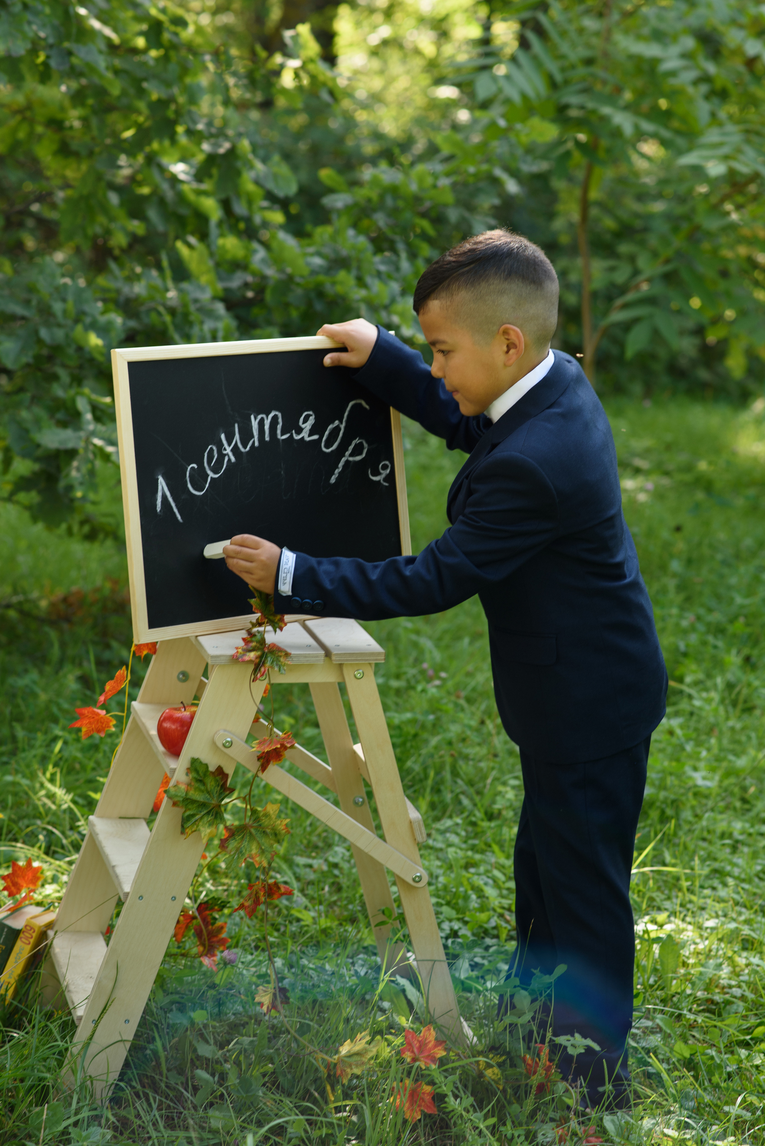 Школьная фотосъемка. Анна Боровикова, фотограф Пушкино