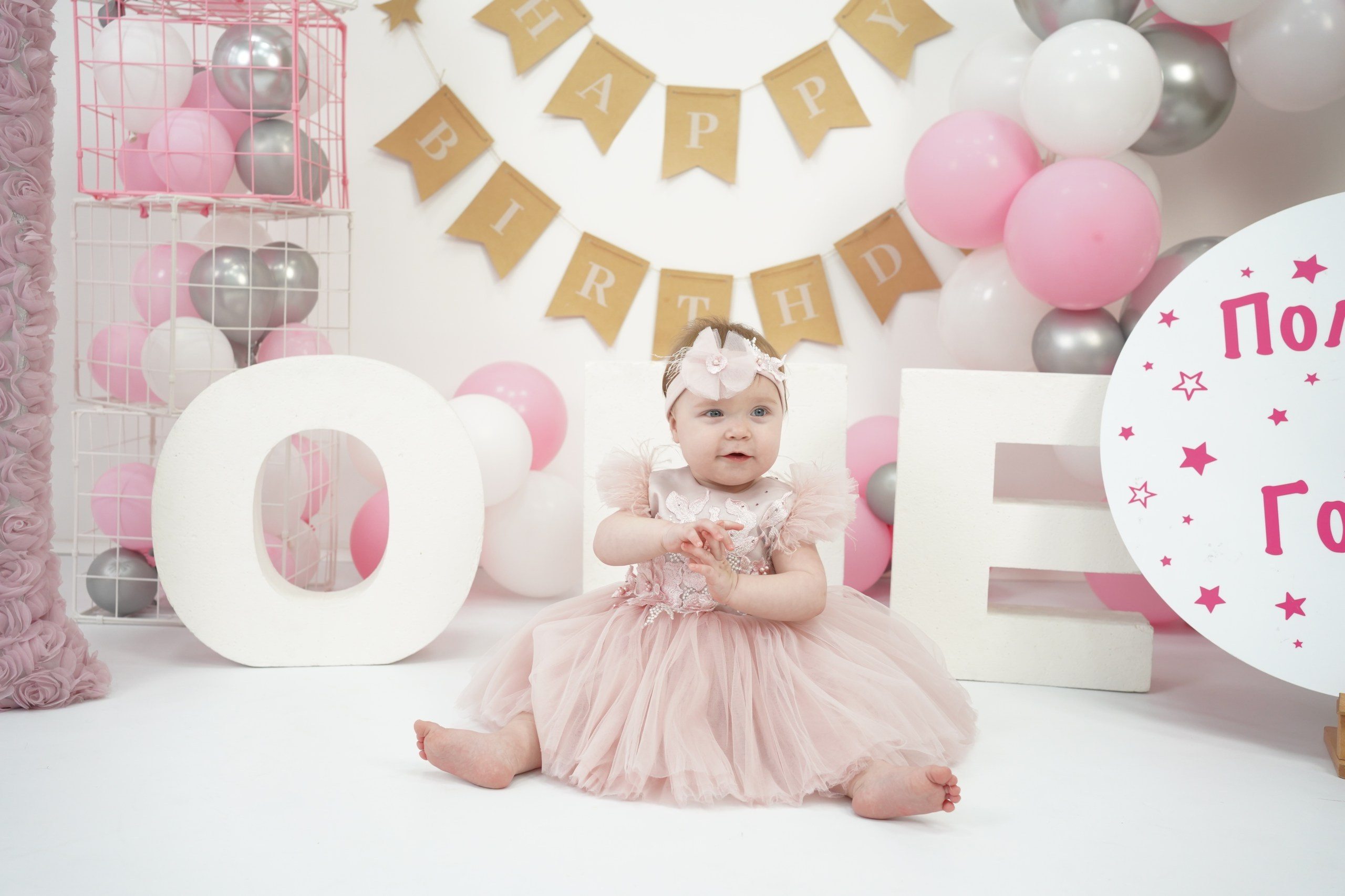 Фотоссесия на Годик для Девочки. Детская Фотостудия ГОДОВАСИКИ в Санкт-Петербурге фотосесия на годик