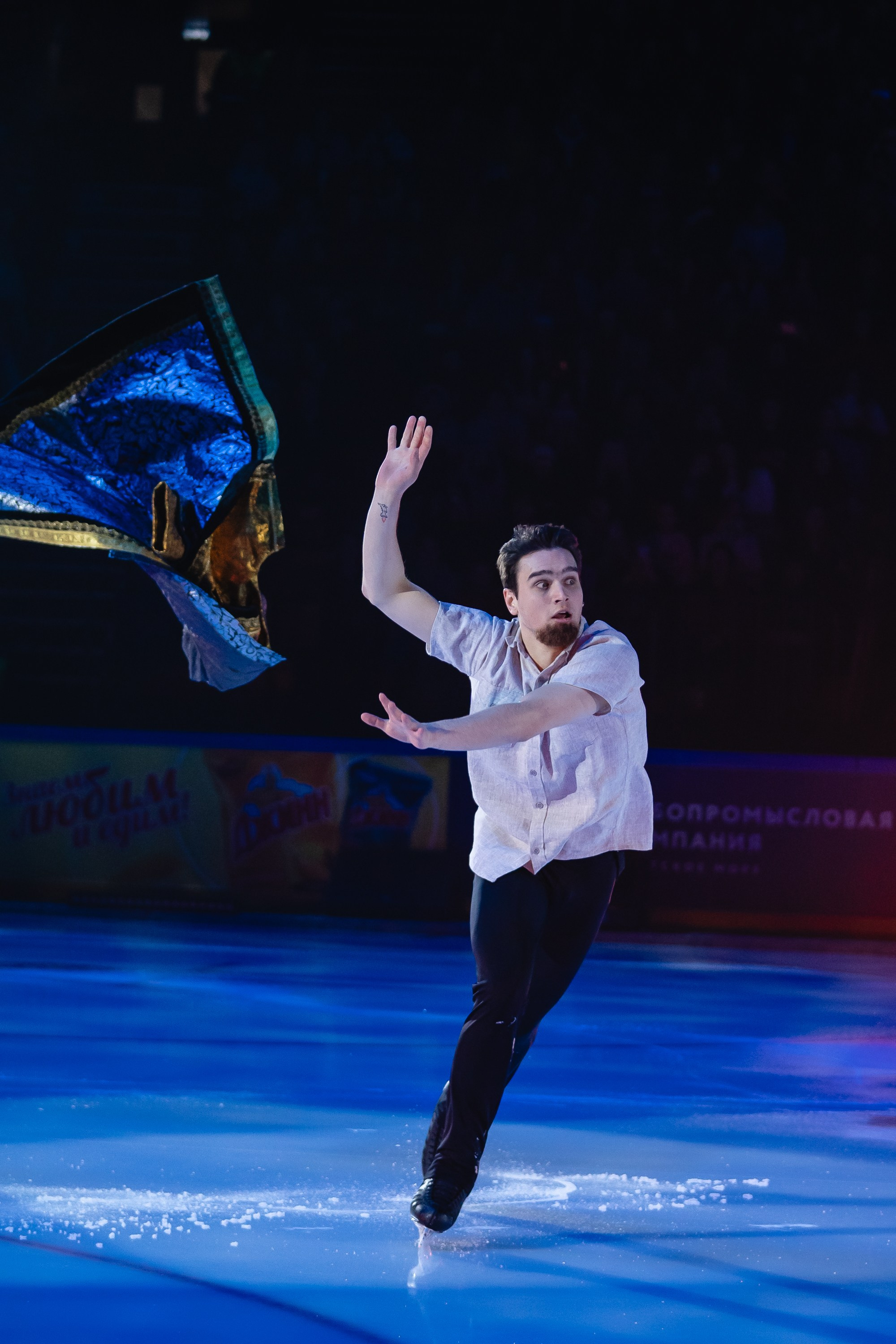 Шоу «Чемпионы на льду» в Новосибирске. Воробьева Ксения — Спортивный и танцевальный фотограф Новосибирск