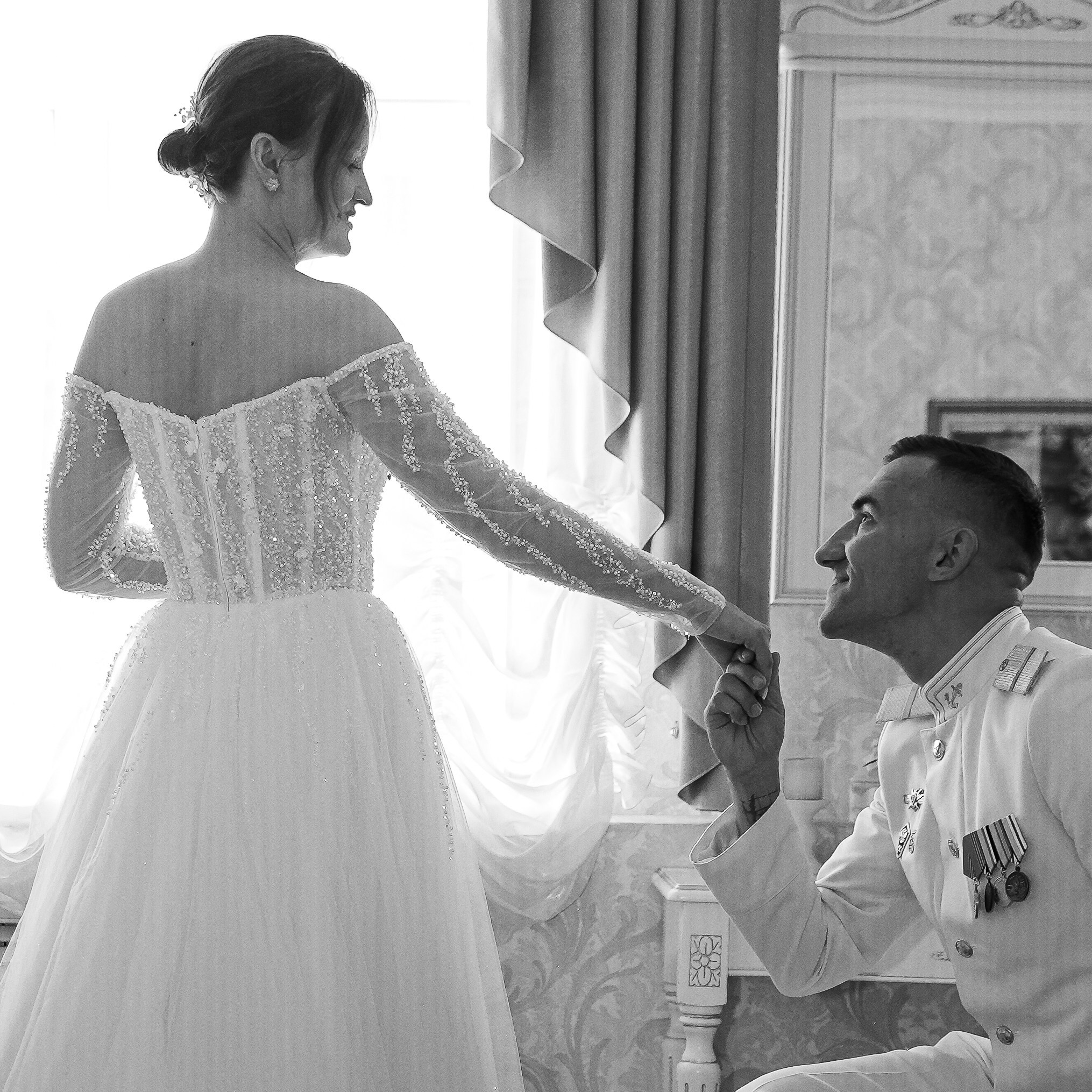 Илья и Кристина. ЗАГС Крондштата. Professional photoartist in St. Petersburg (wedding, reportage, portrait, model book, love story) Alexander Shvedov