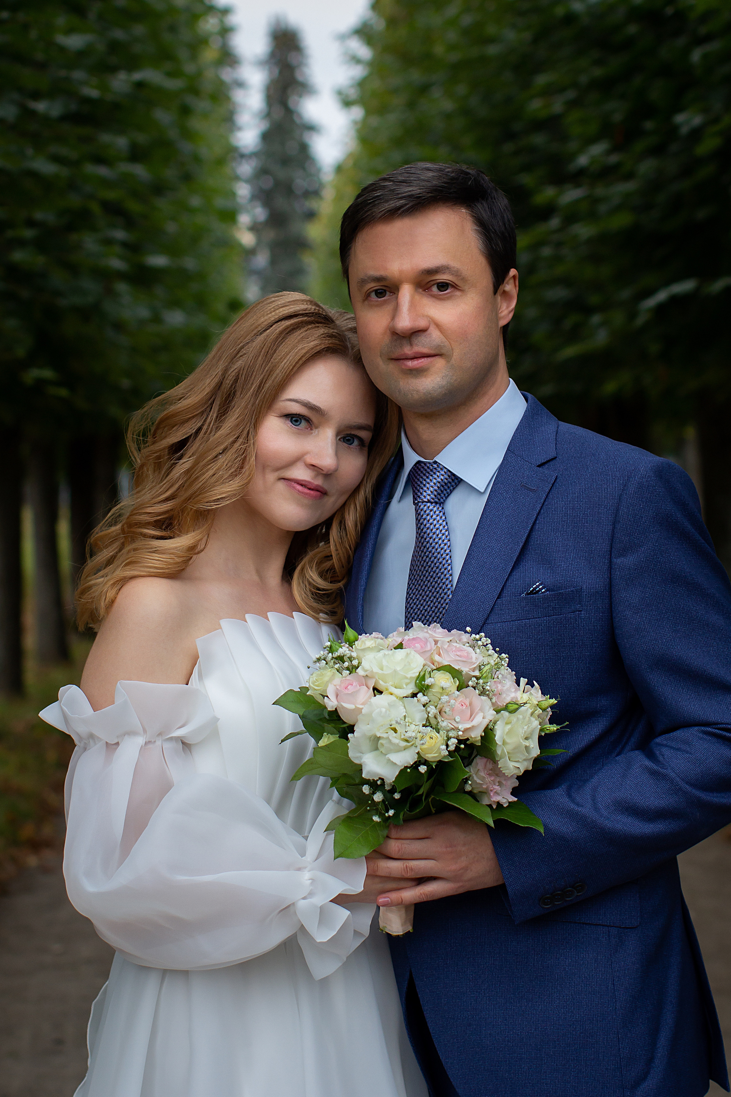 Свадебная фотосессия в Архангельском. Детский и семейный фотограф в Москве СВАО Екатерина Алалыкина
