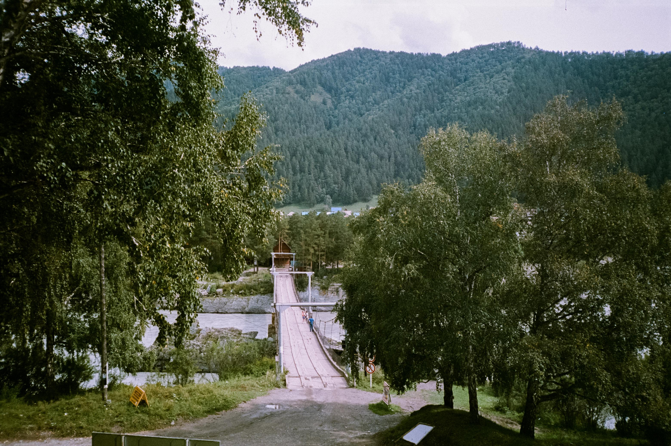 Мост в сторону к Камышлинского водопада, Зубы Дракона, Остров Патмос