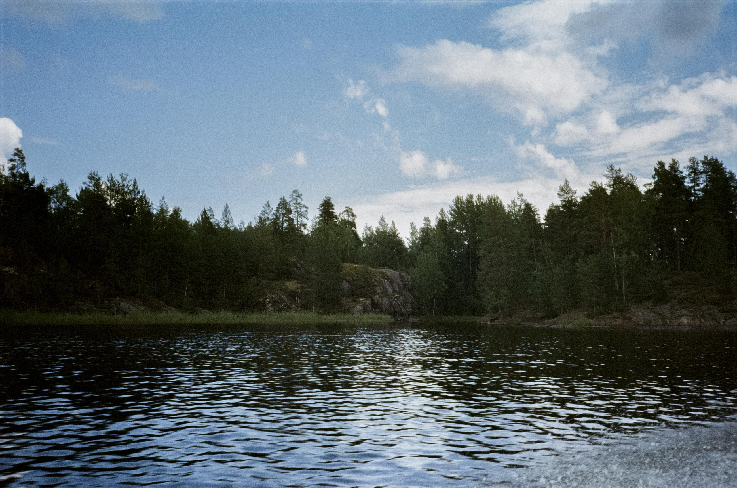 Ладожские шхеры, пленка Fuji eterna 500t
