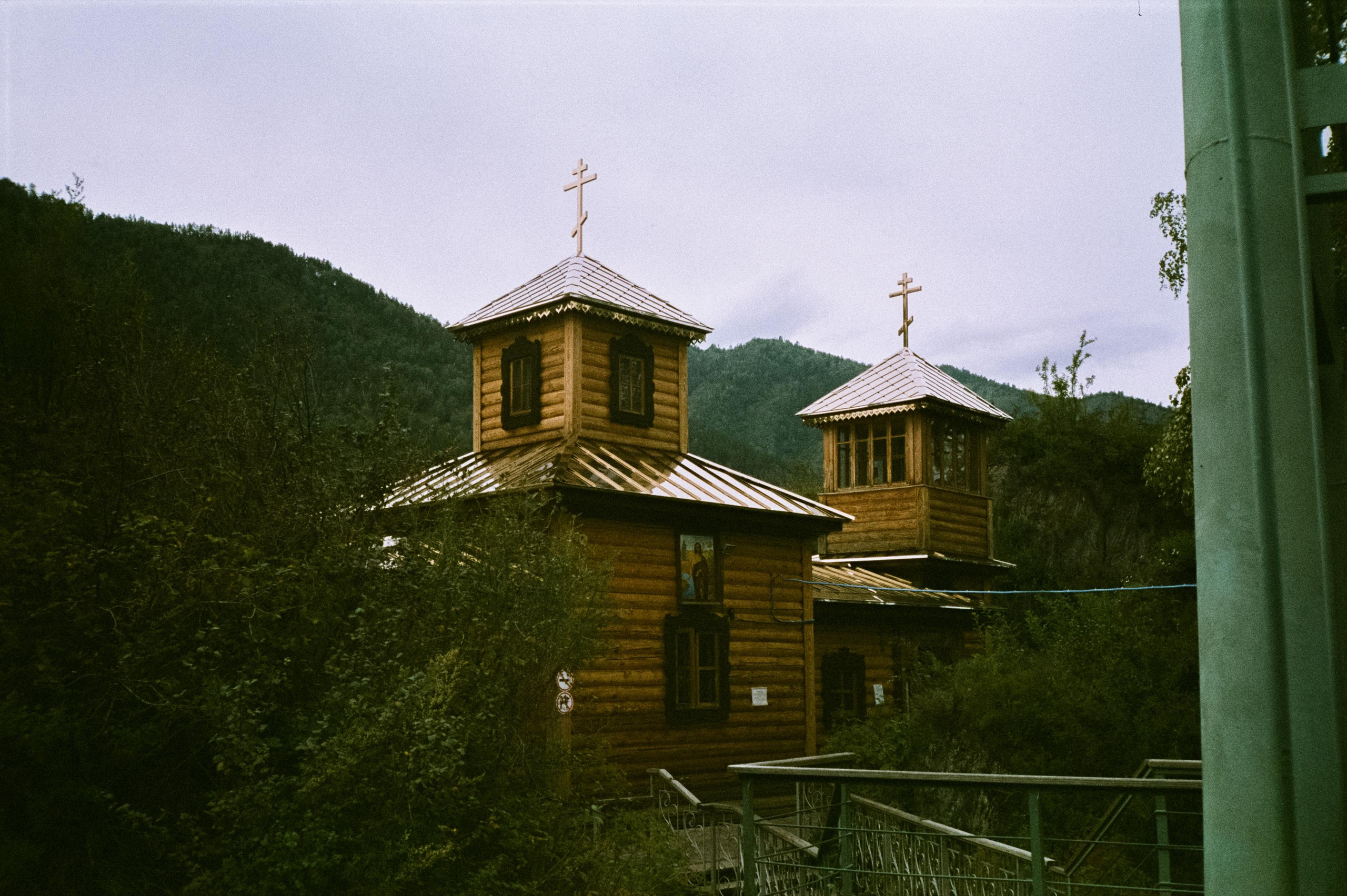 Мост в сторону к Камышлинского водопада, Зубы Дракона, Остров Патмос