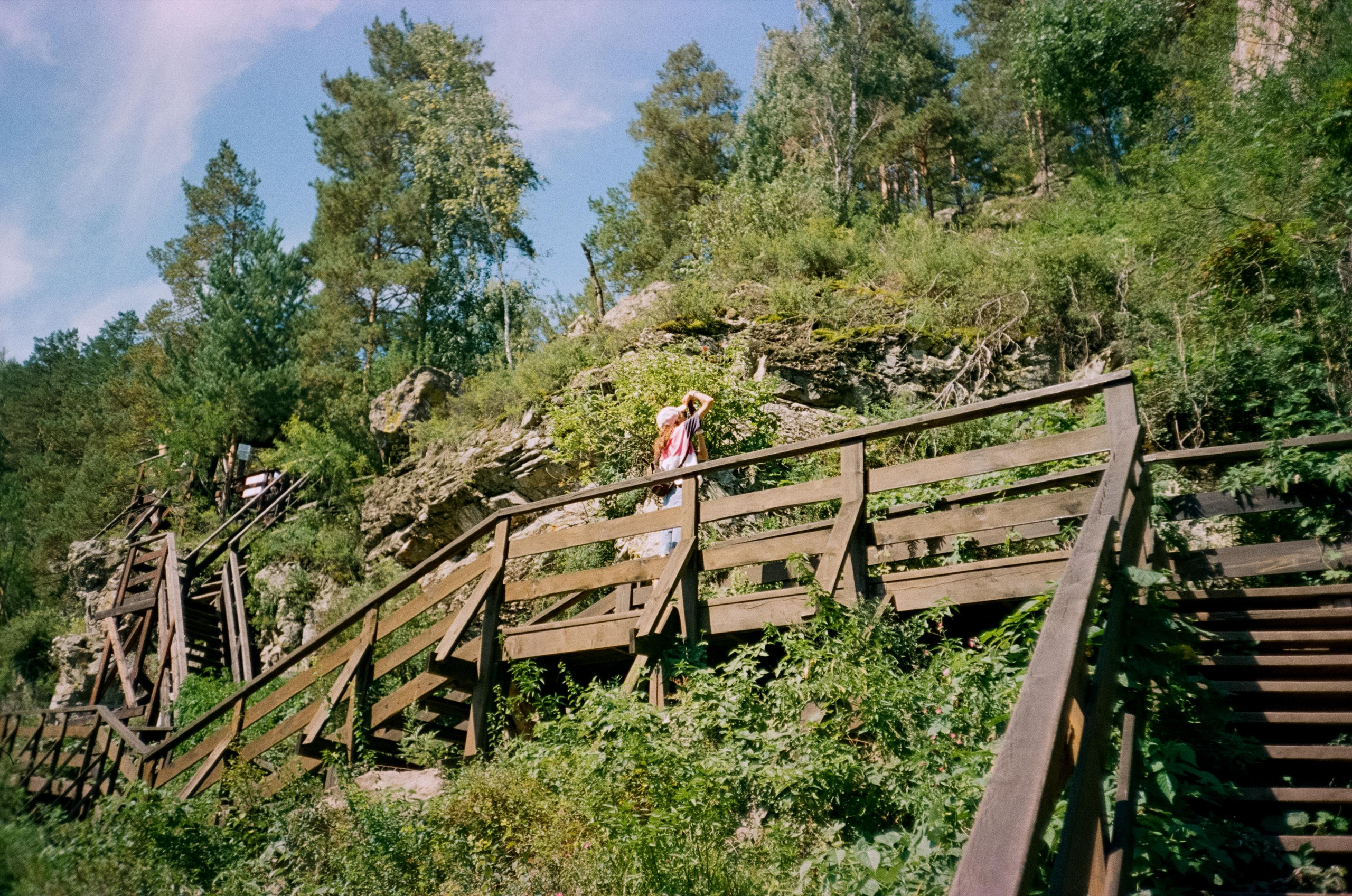 Камышлинский водопад / Canon 11 World Cup 1994 / Kodak Color 400