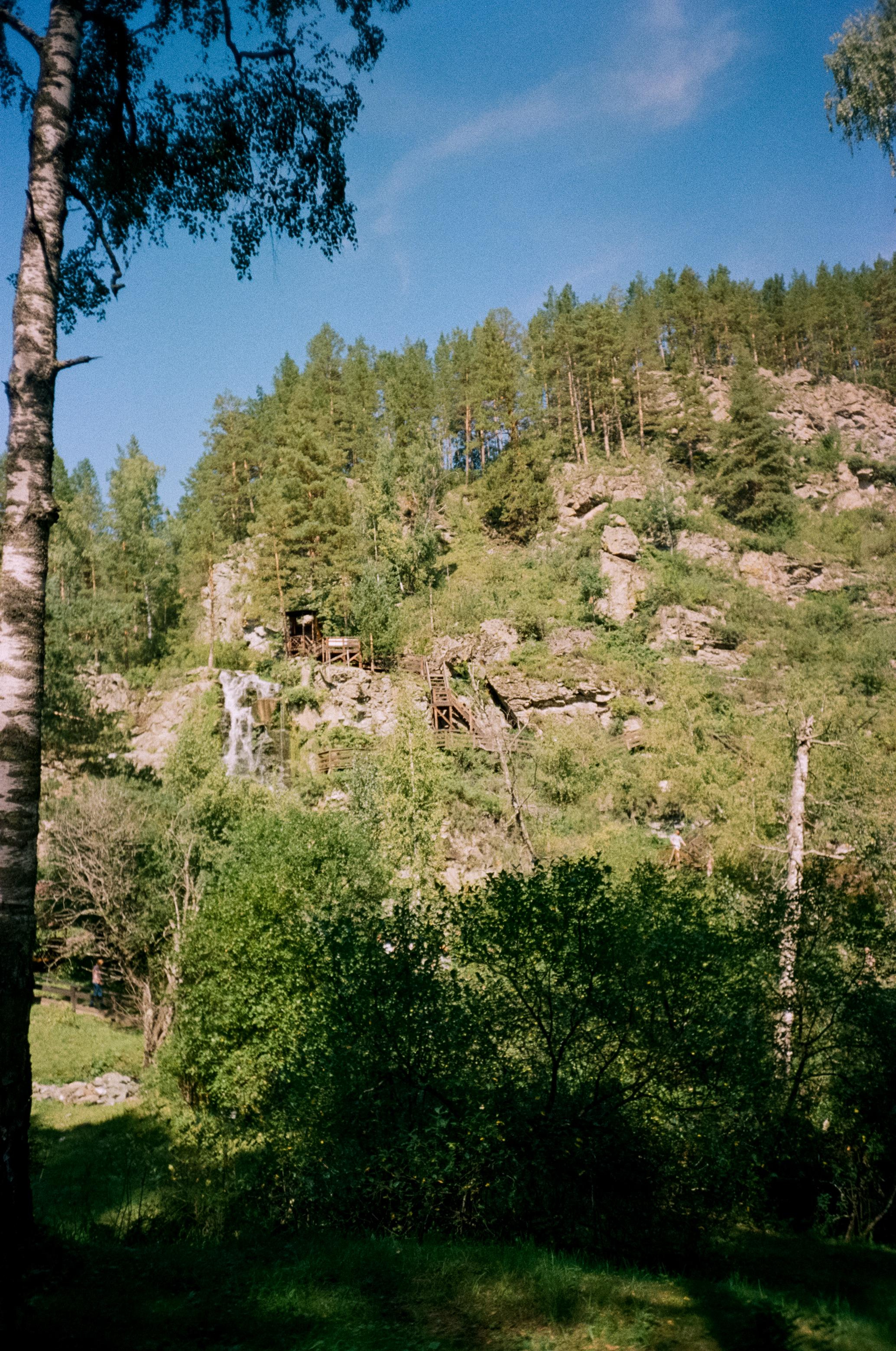 Камышлинский водопад / Canon 11 World Cup 1994 / Kodak Color 400