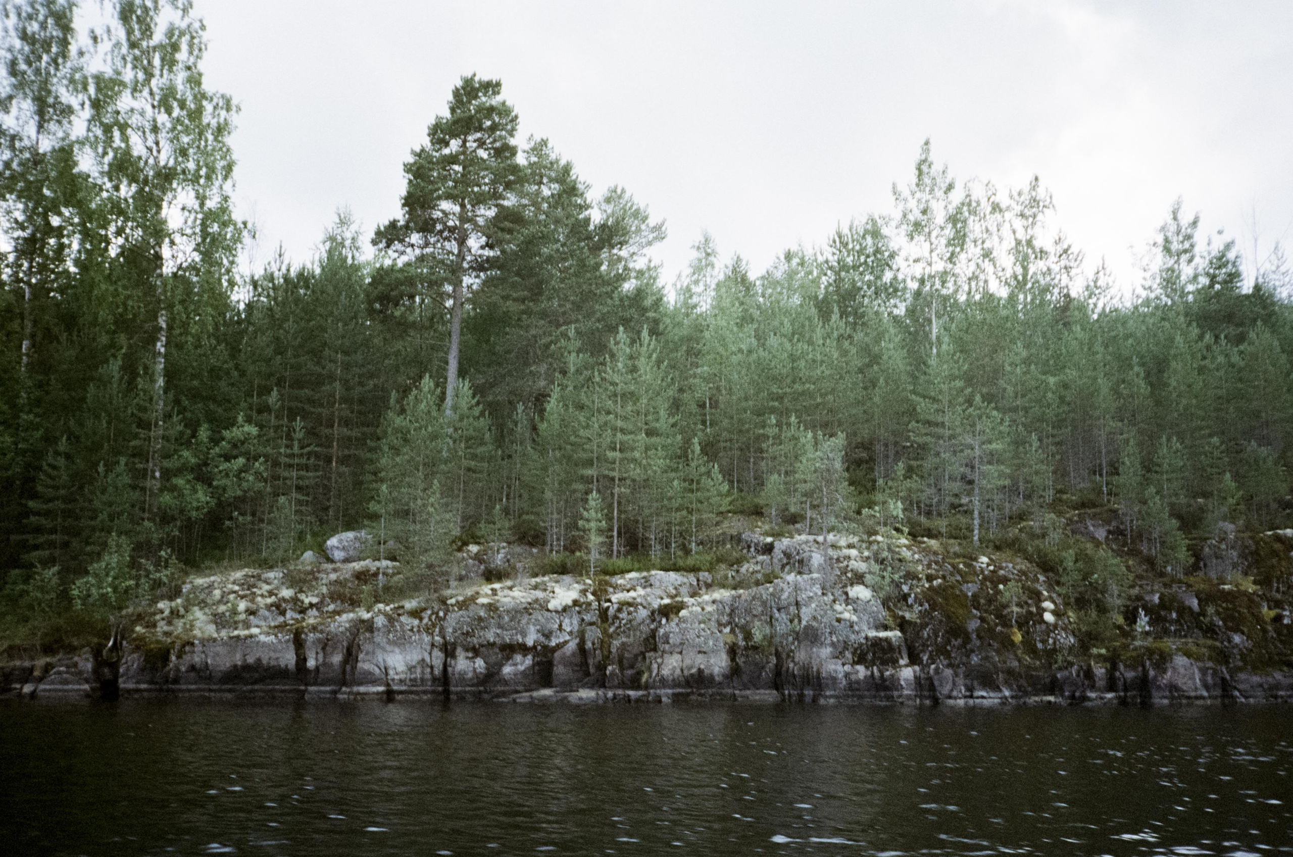 Ладожские шхеры, пленка Fuji eterna 500t
