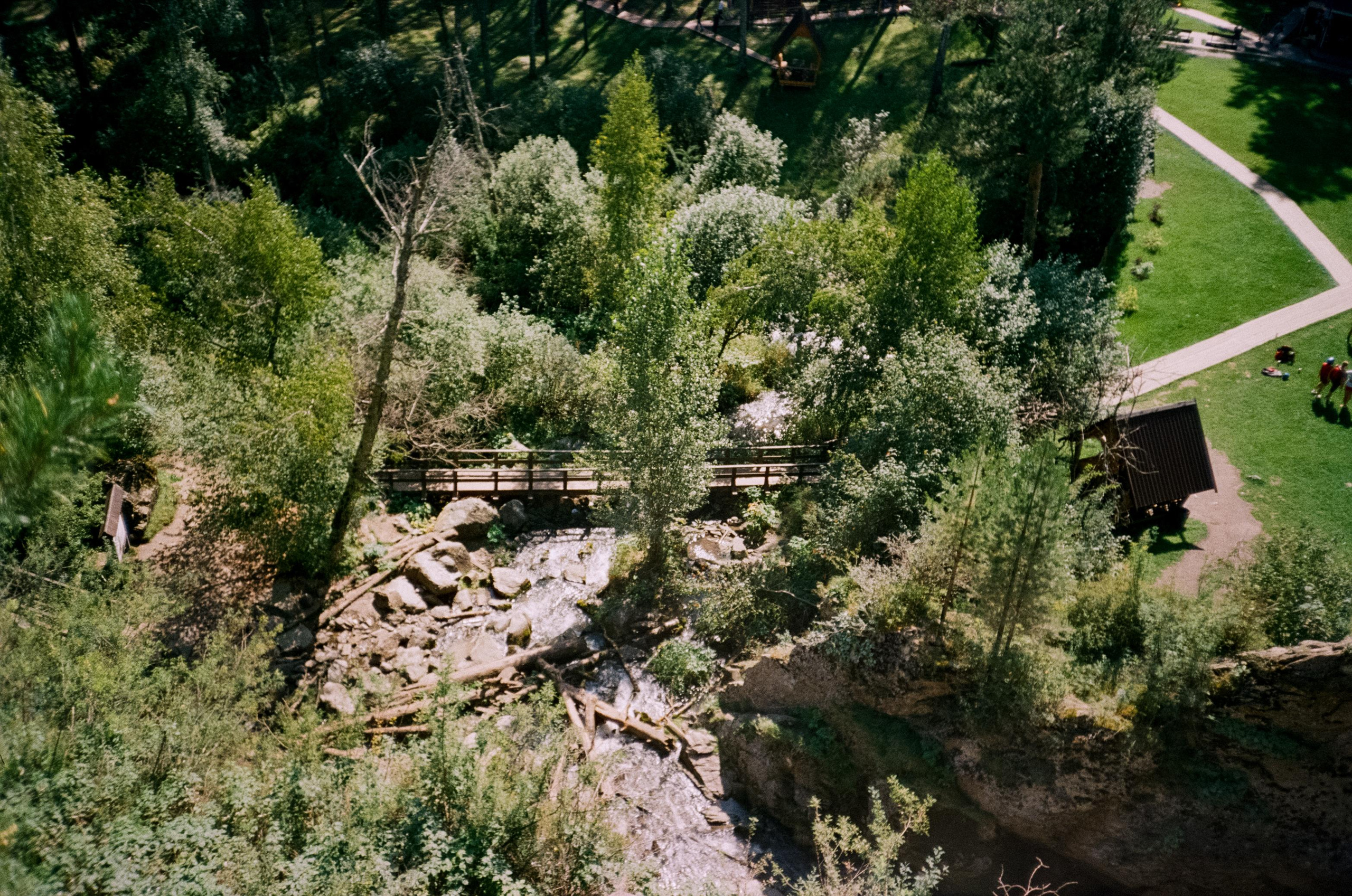 Камышлинский водопад / Canon 11 World Cup 1994 / Kodak Color 400