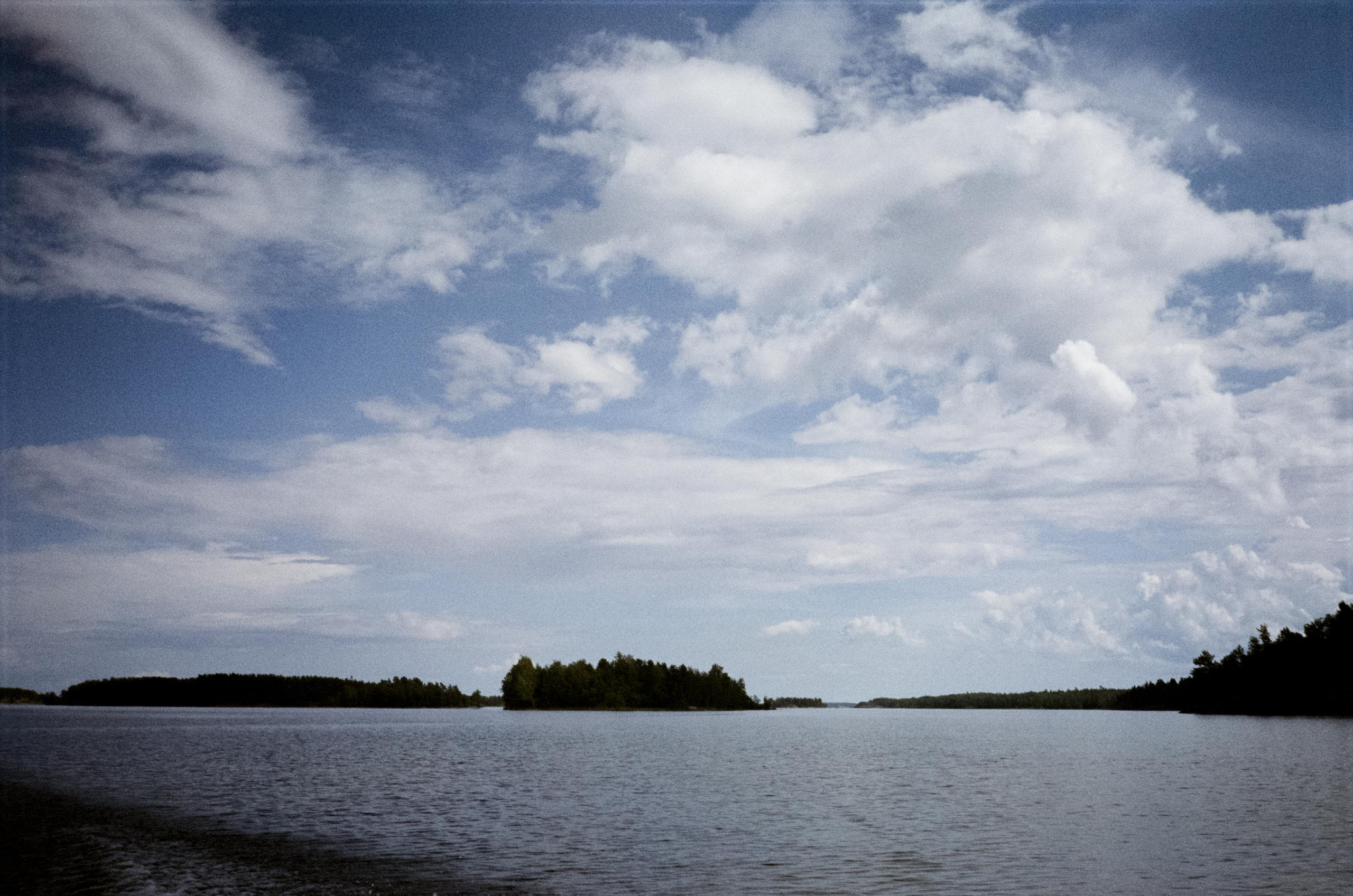 Ладожские шхеры, пленка Fuji eterna 500t